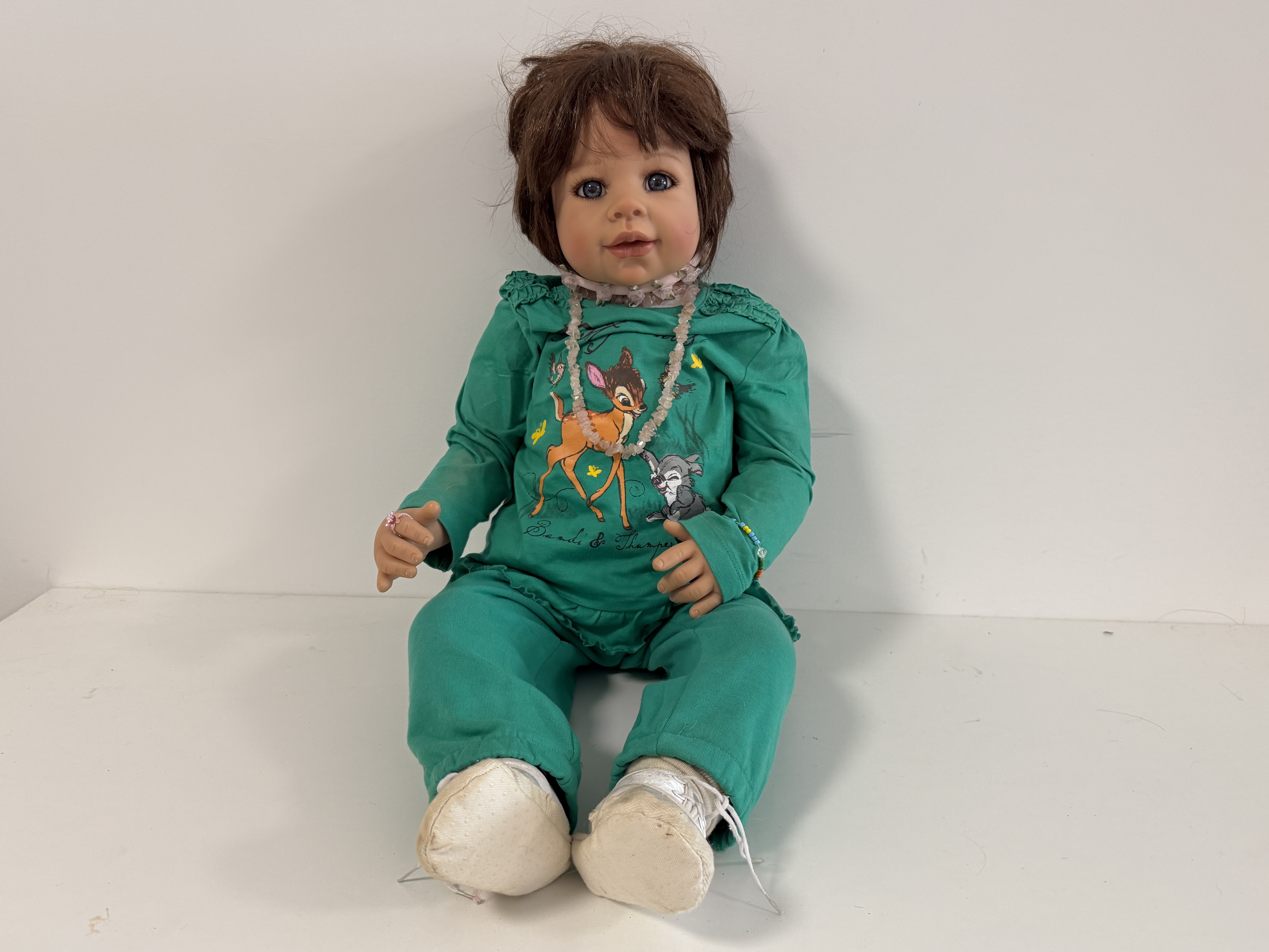 Künstlerpuppe Puppe Monika Levenig Vinyl Puppe 82 cm. Top Zustand