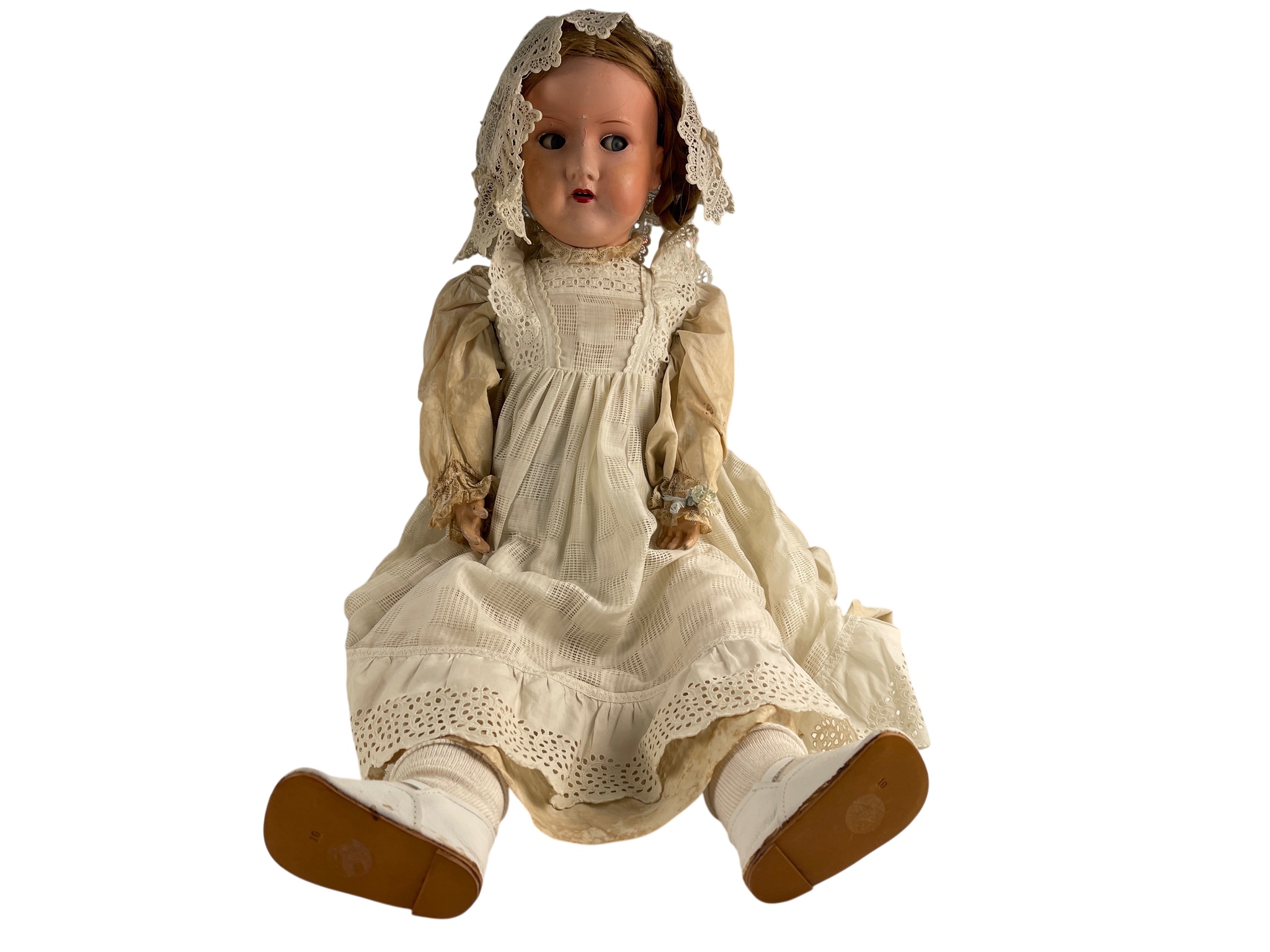 Künstlerpuppe Armand Marseille Alte Puppe 72 cm Zustand siehe Fotos