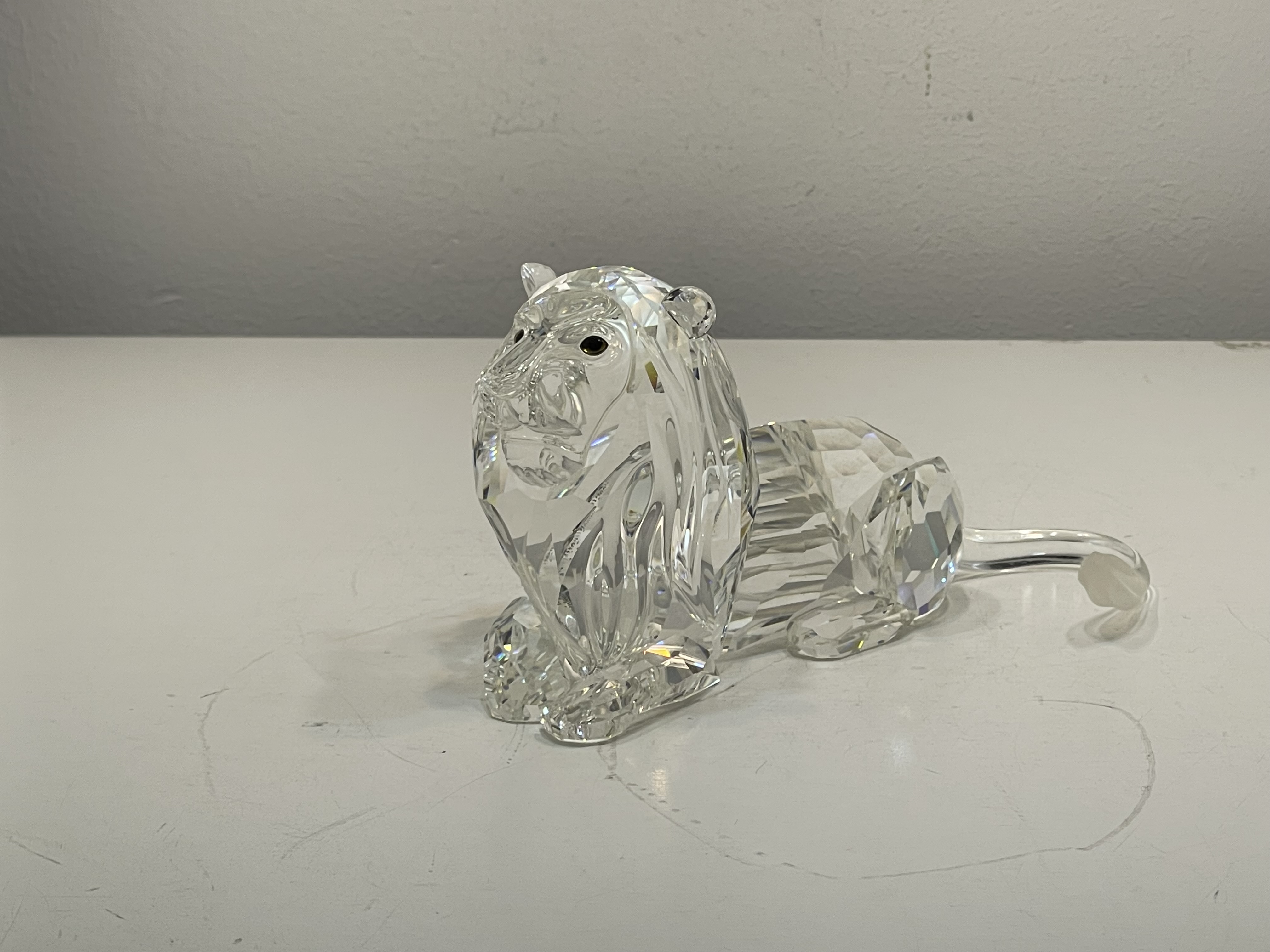  Swarovski Figur 185410 Jahresfigur Löwe 13 cm. Top Zustand  