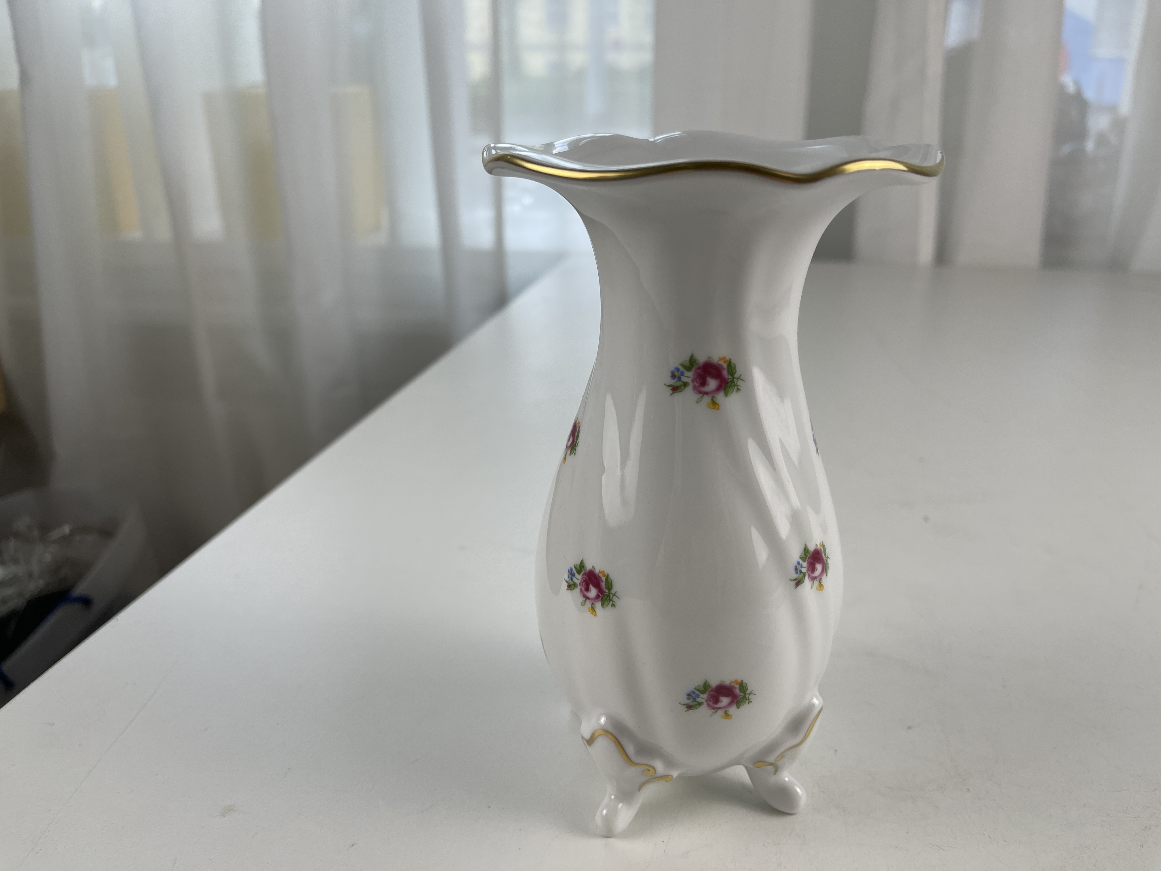 Sammler Glas Vase 17,5 cm - Top Zustand 