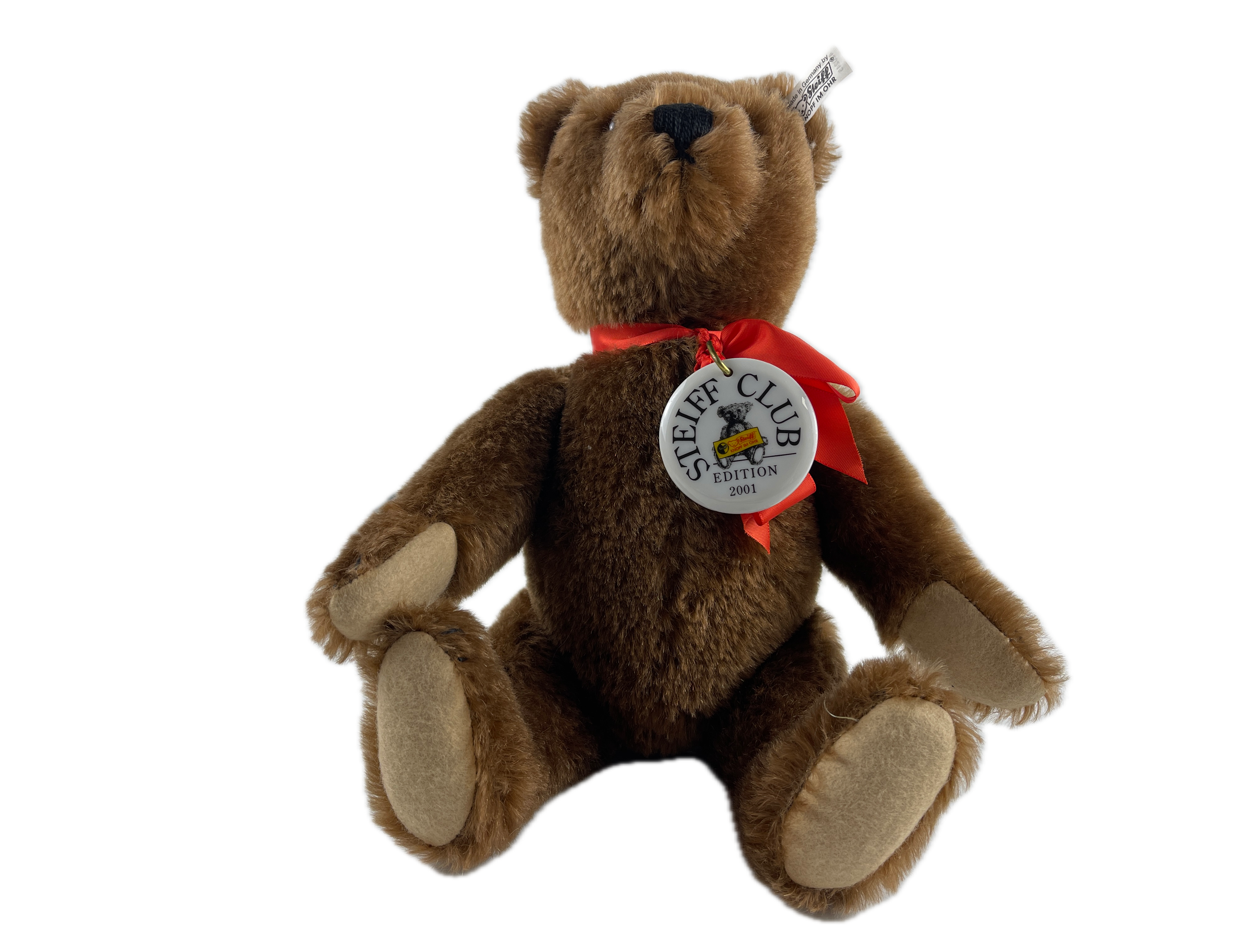 Steiff Tier Teddy Bär 420245 Replica 1950 Teddy Bär 35 cm. Top Zustand 