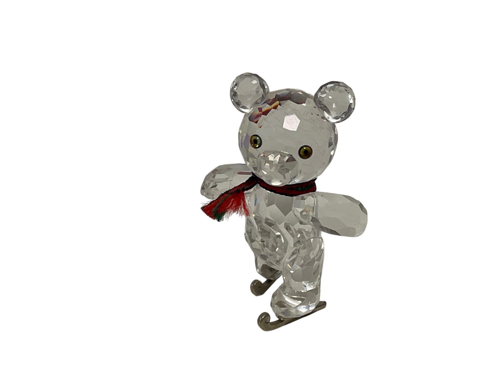 Swarovski Figur 193001 Kris Bär auf Schlittschuhe 5 cm. Top Zustand   