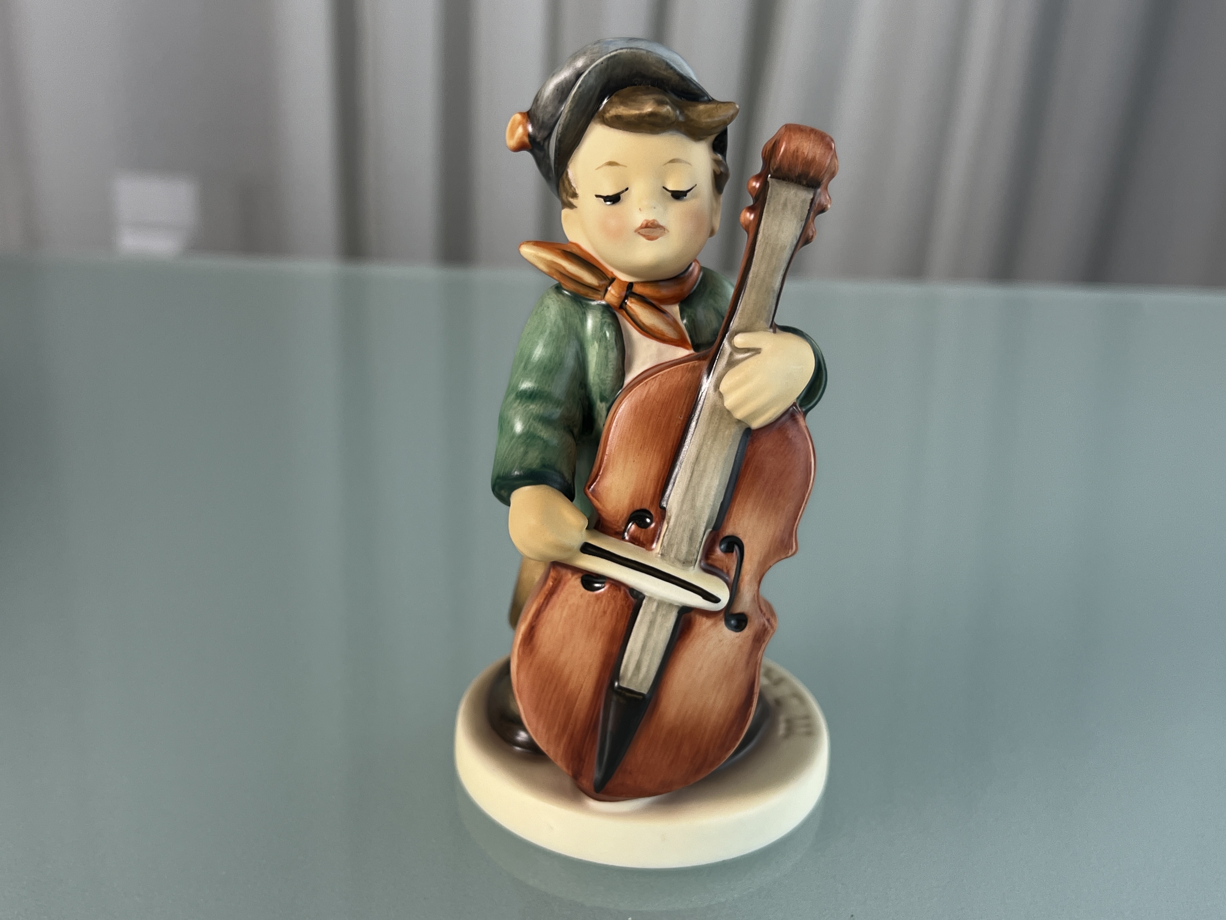 Hummel Figur 186 Zum Tanz. Bassgeiger 13 cm. 1 Wahl. Top Zustand