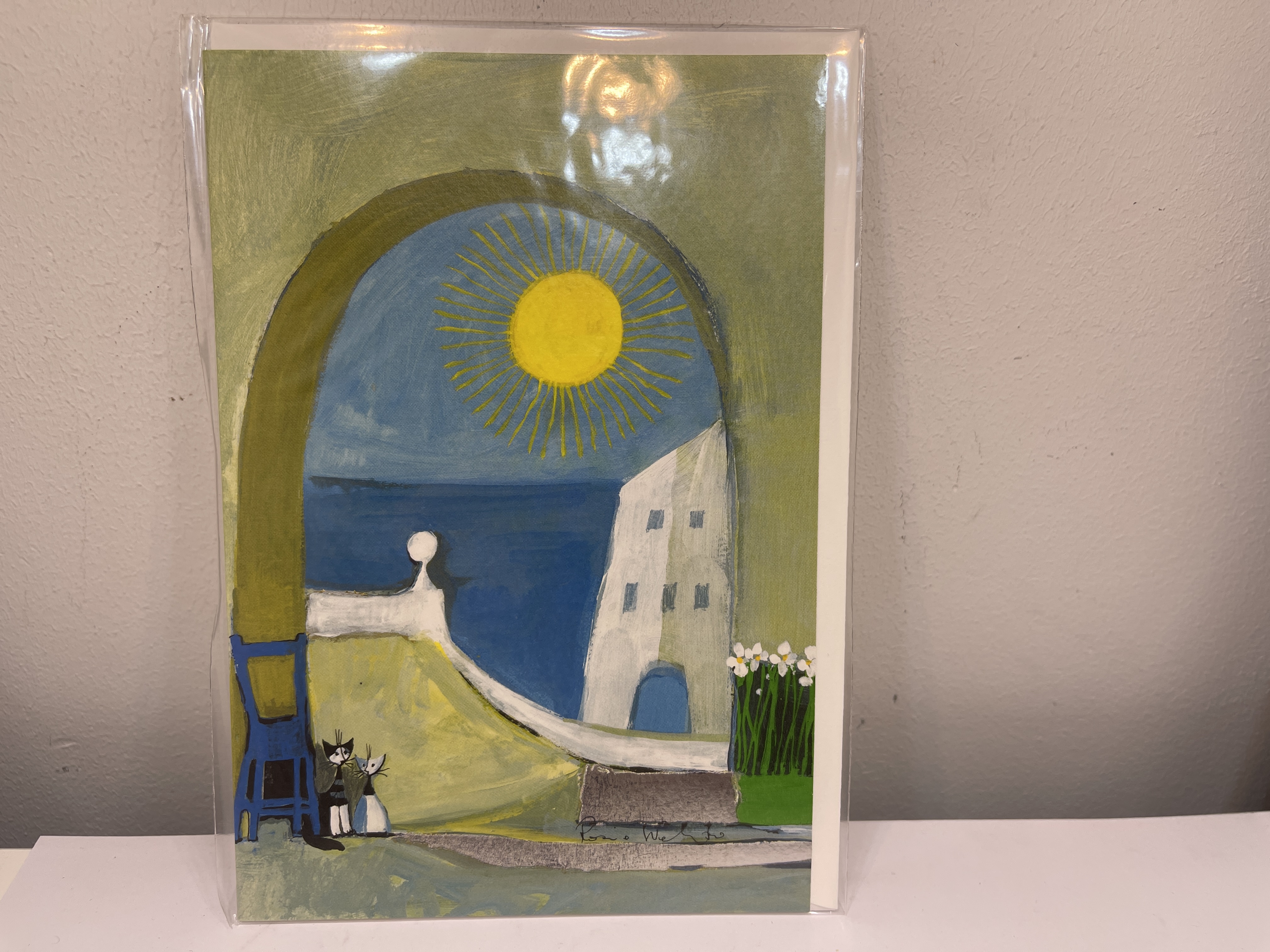 Rosina Wachtmeister 66-987-19-9 Grußkarten Set 5 Stück je 17,5 cm - Unbenutzt  