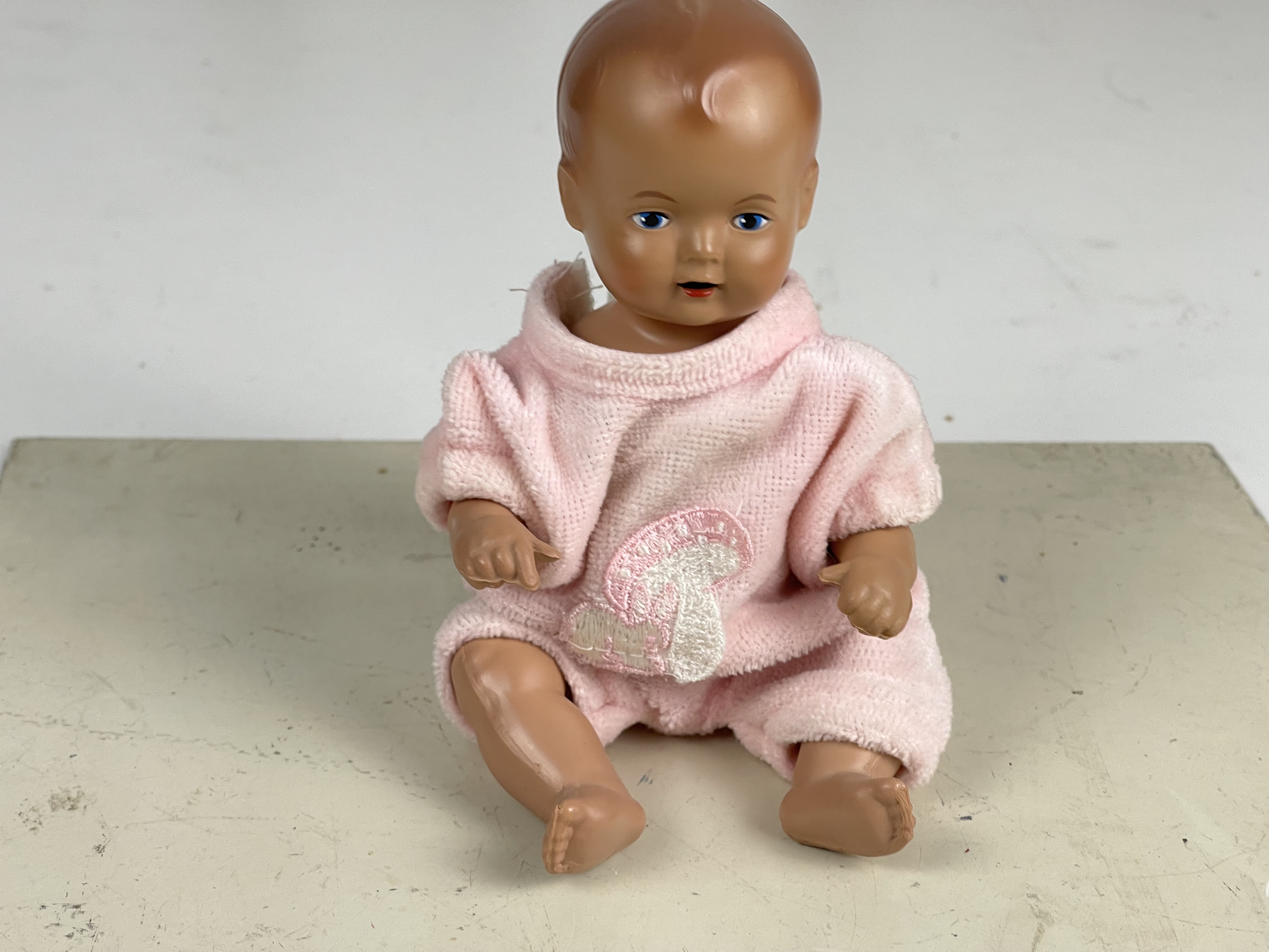 Schildkröt-Puppe Schildkrötpuppe Puppe 16 cm. Zustand siehe Fotos