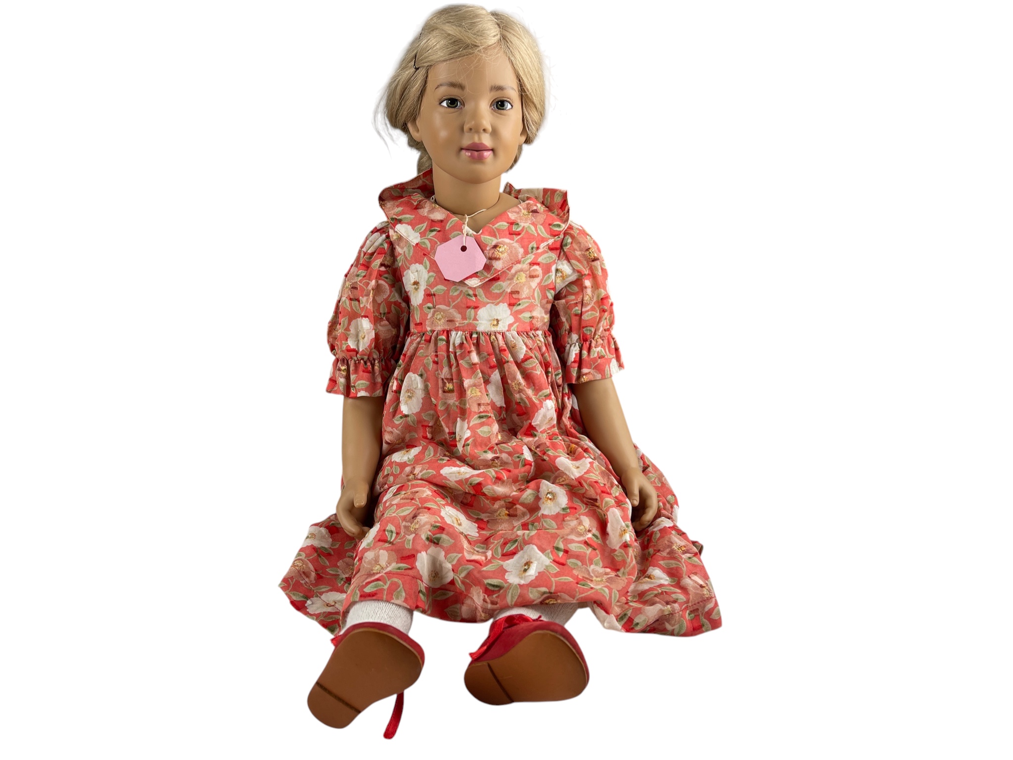 Ilse Wippler Sigikid Vinyl Puppe 67 cm. Top Zustand.  