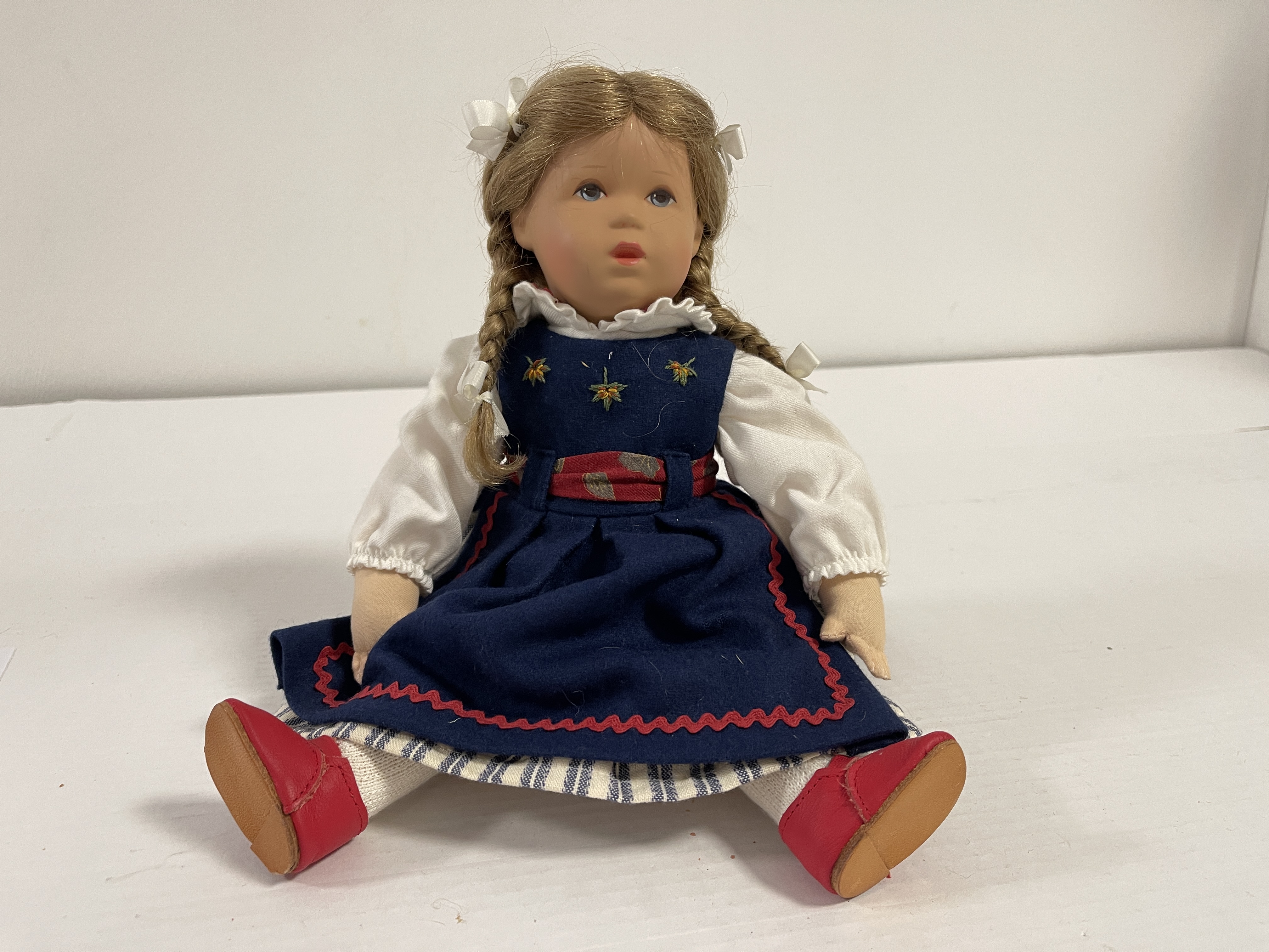 Käthe Kruse Puppe 34 cm. - Top Zustand