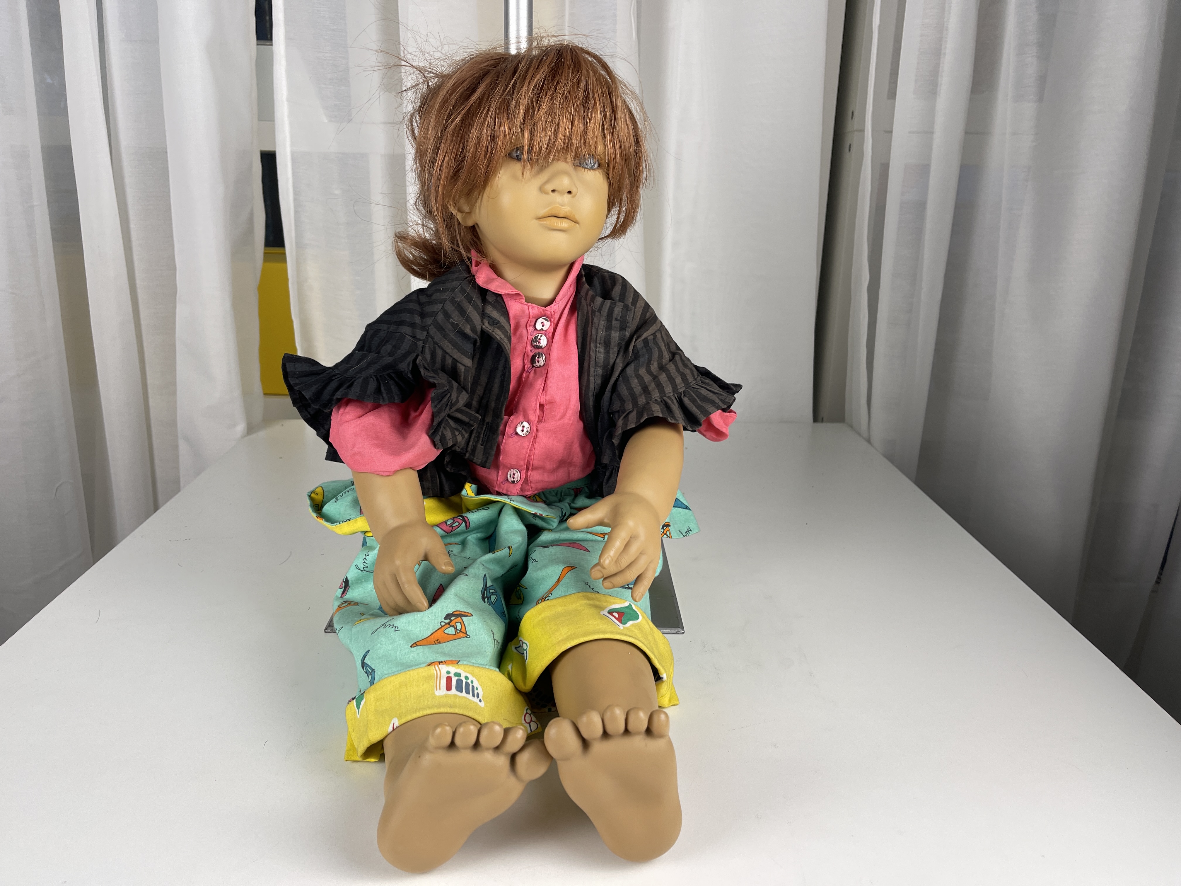 Annette Himstedt Puppe Janka 61 cm. Top Zustand 