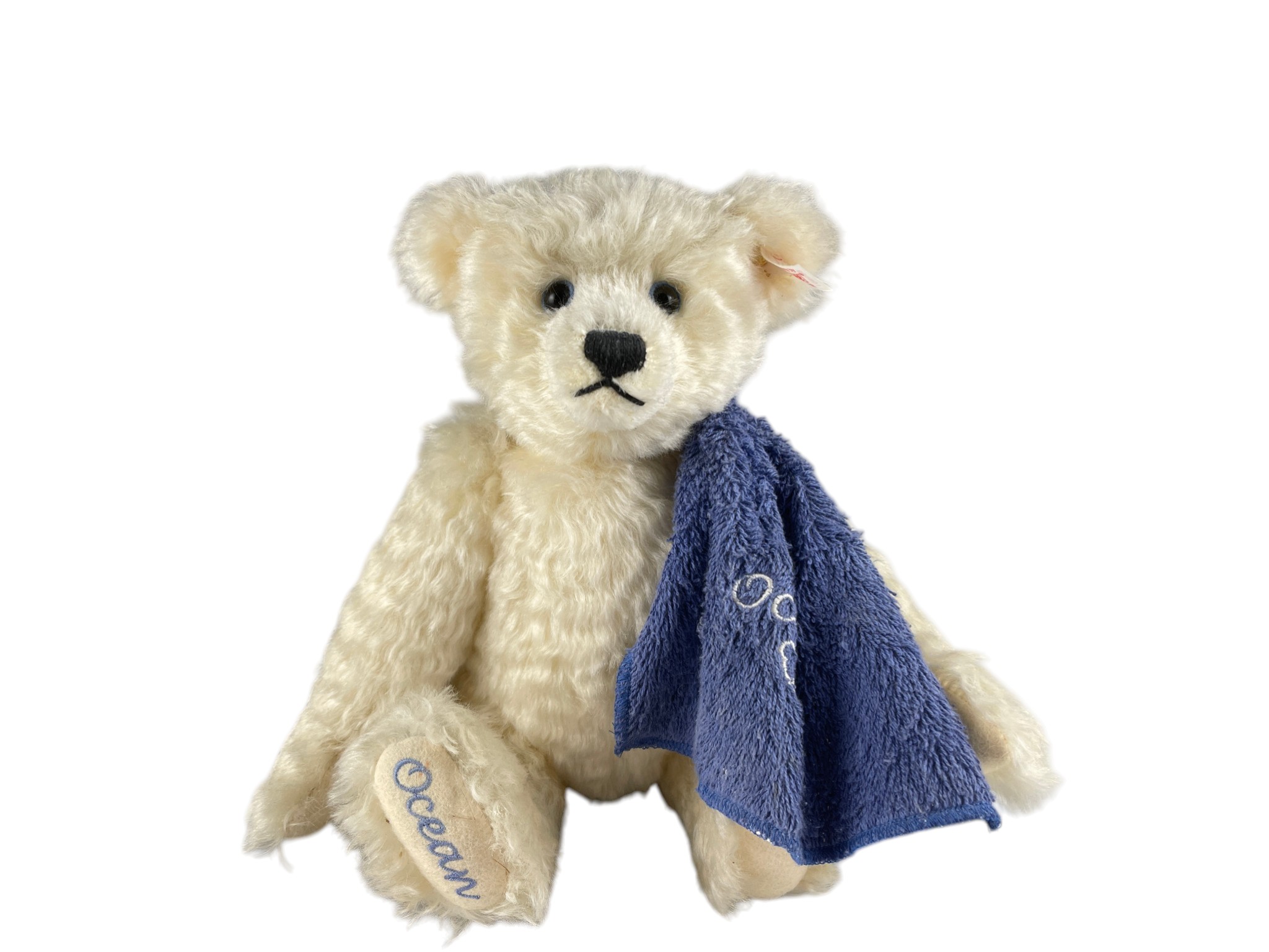 Steiff Tier 660801 - Ocean Bear - Teddybär 30 cm - Top Zustand 