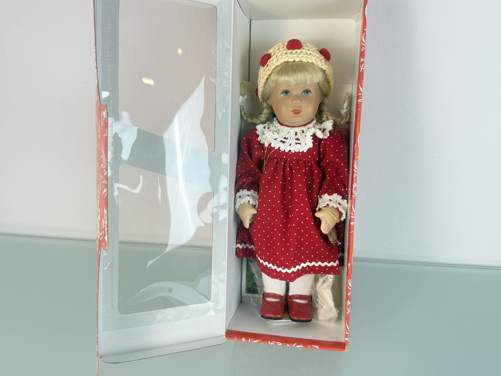 Käthe Kruse Puppe Sammler Puppe 33 cm Top Zustand    
