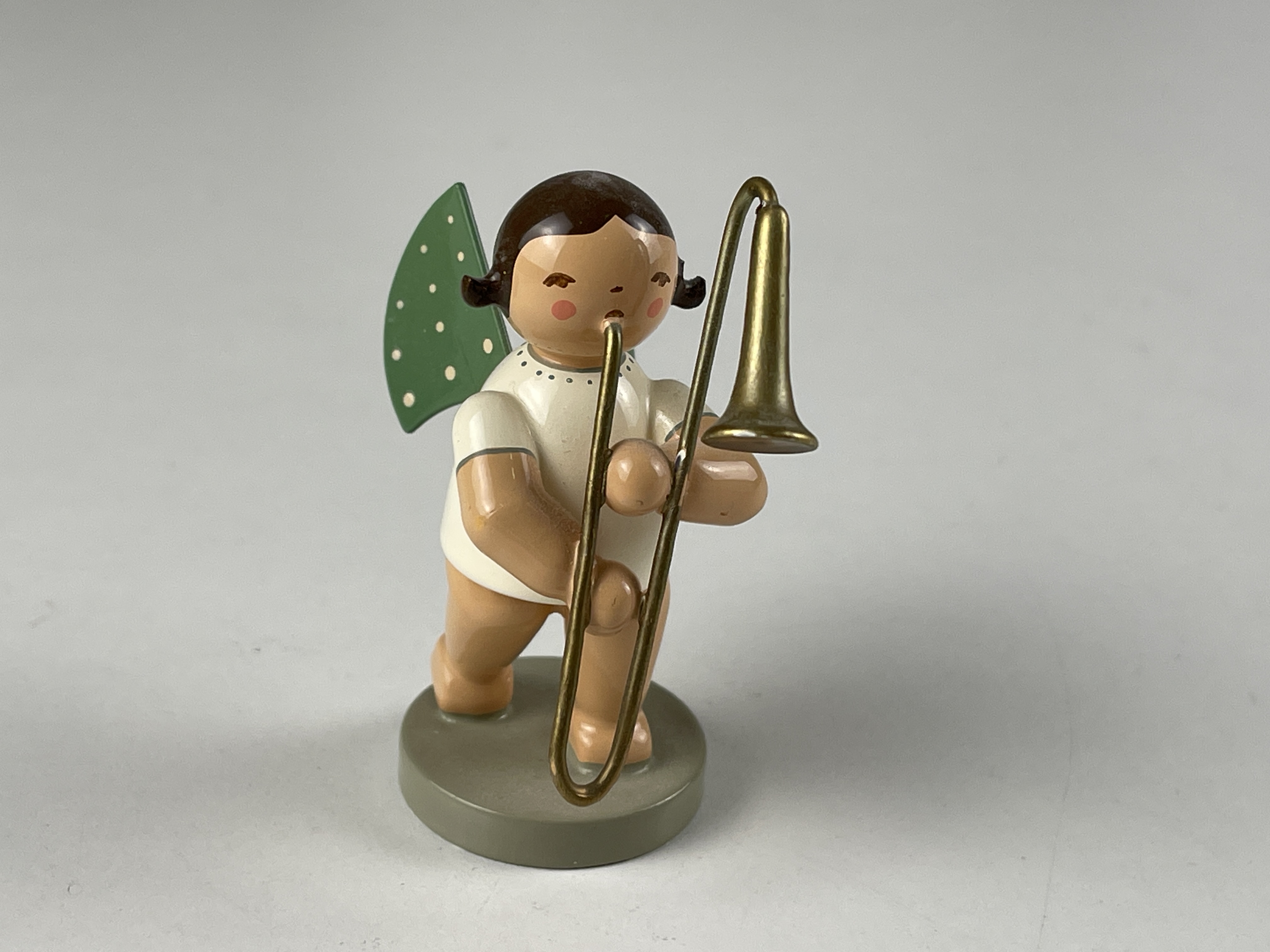 Erzgebirge Wendt und Kühn Erzgebirge Figur Engel 6,5 cm. Top Zustand  