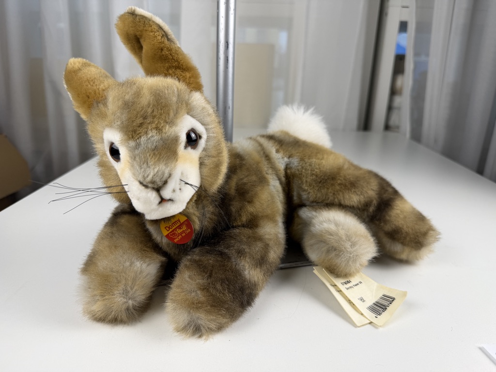 Steiff Tier 078064 Hase Kaninchen 23 x 30 cm.Top Zustand  