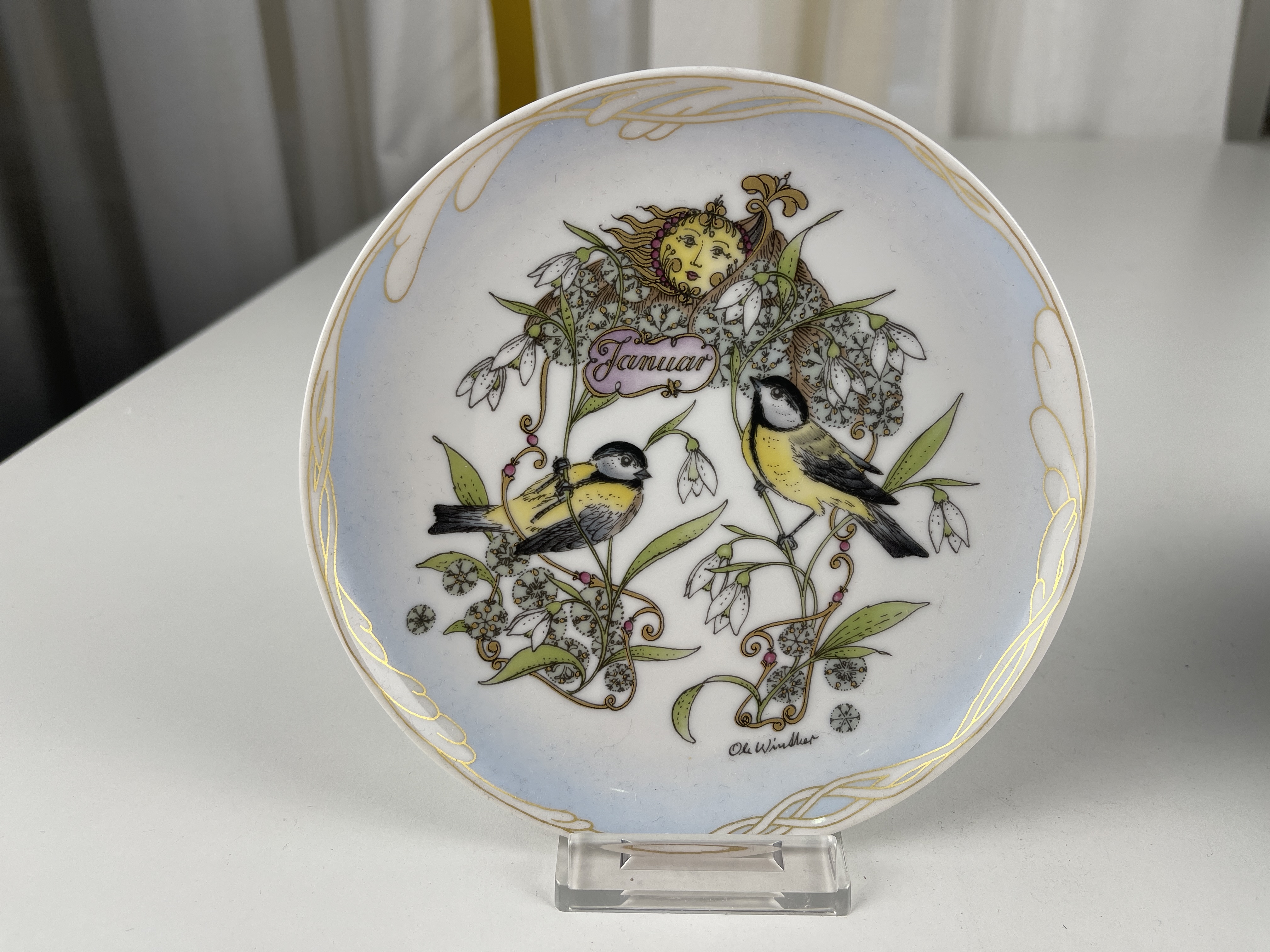 Hutschenreuther Porzellan Teller 16 cm Ø Top Zustand