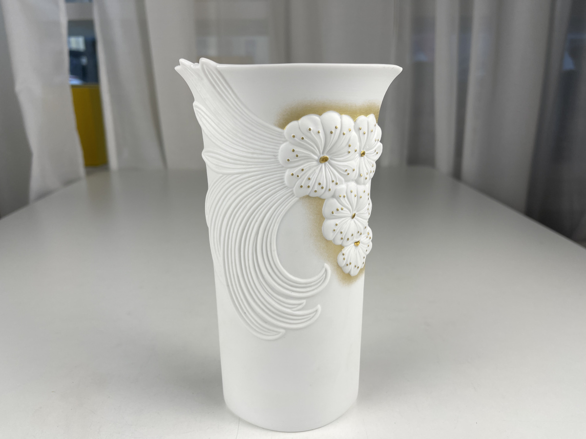 Kaiser Porzellan Vase 19 cm - Top Zustand