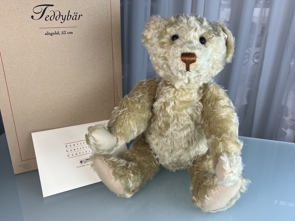 Steiff - 激レア★限定125体 シュタイフ125Teddy Bear Gold Steiff - 激レア☆限定125体 シュタイフ125Teddy Bear Goldの