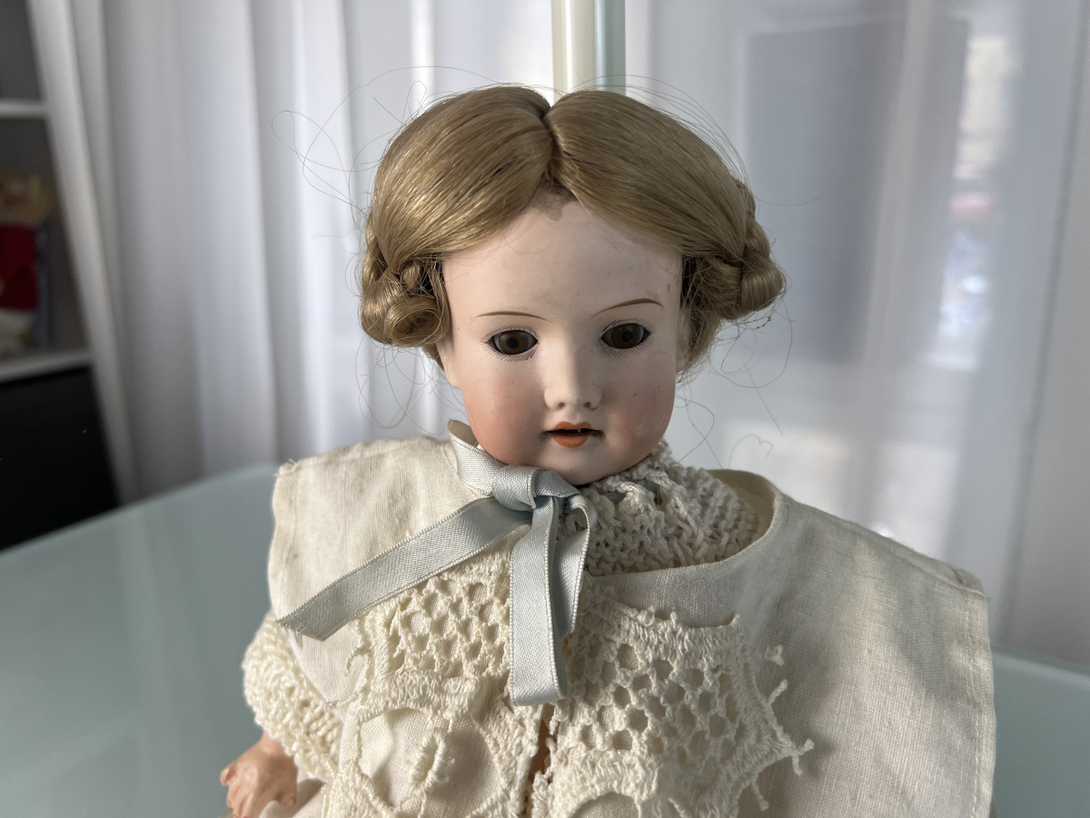 ANCIENNE POUPEE BEBE poupon polyflex france a restaurer jouet ancien vintage EUR 34,90 - FR