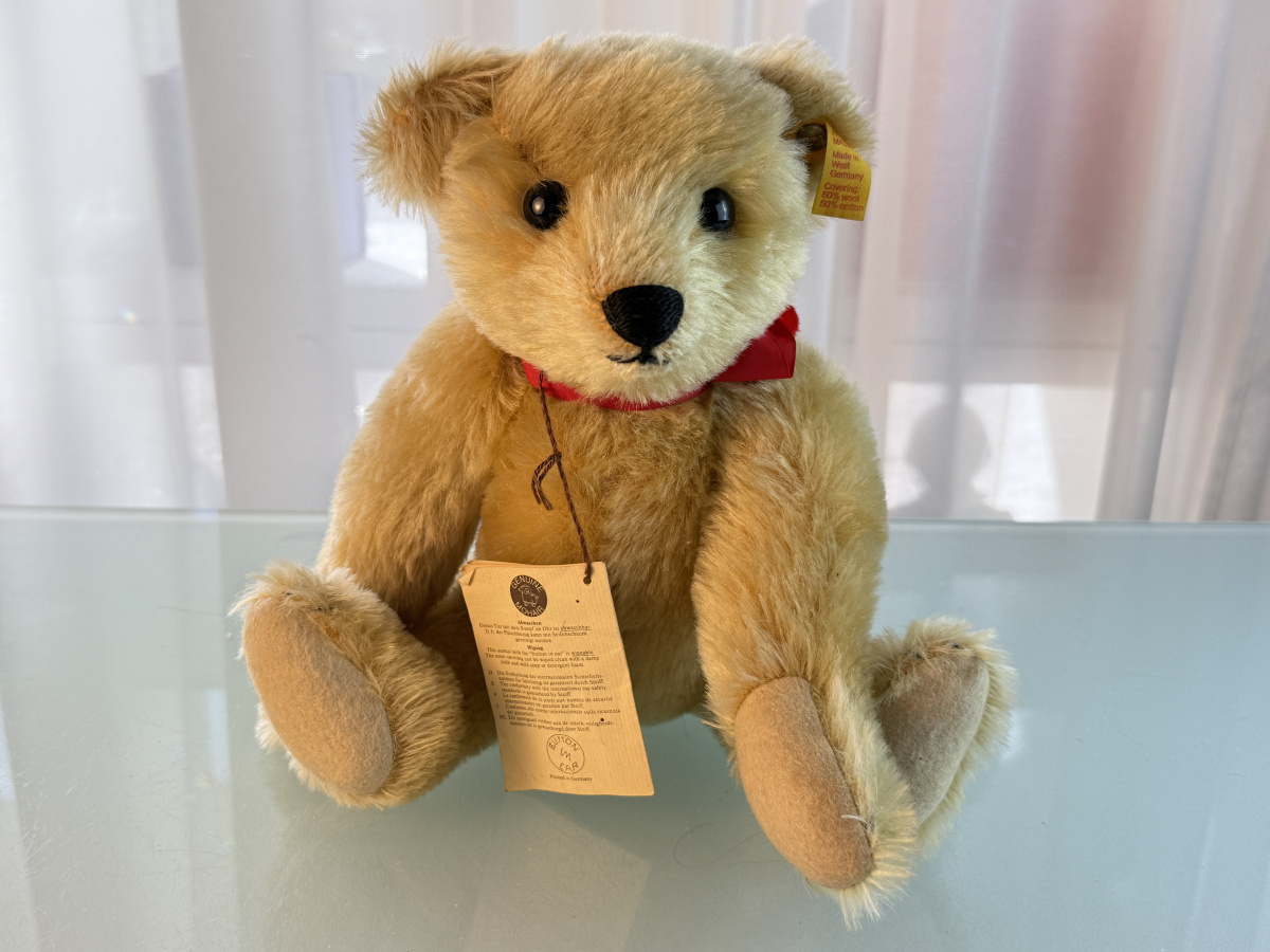 Steiff Animal 0166/35 Teddy Bear 35 Cm - Excellent Condition