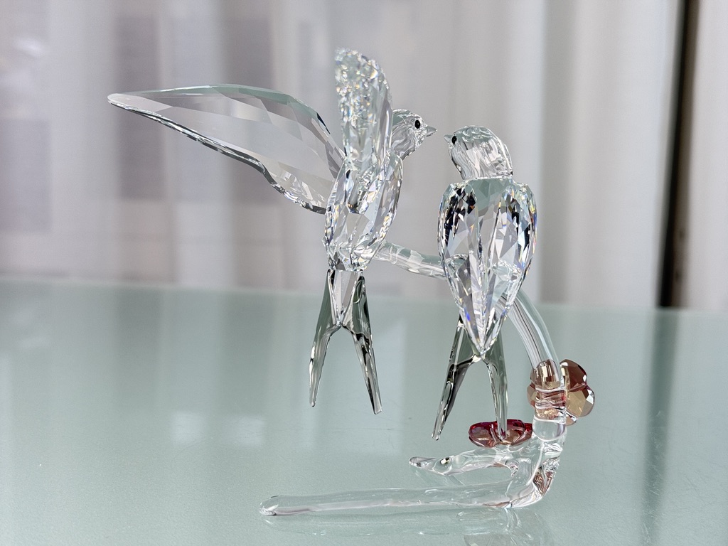 Swarovski Figure 5475566 Swallows 12.1 Cm. Top Condition. | eBay