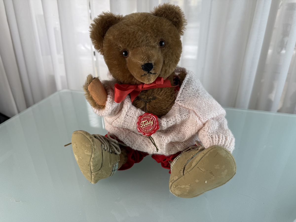 Hermann Teddy Bär 38 cm. Nichtraucherhaushalt. Top Zustand