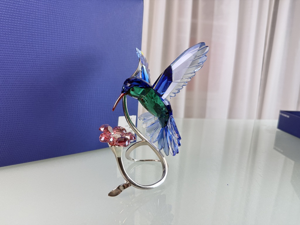 Swarovski Figurine 1188779 Hummingbird 12.7 x 16 cm Original