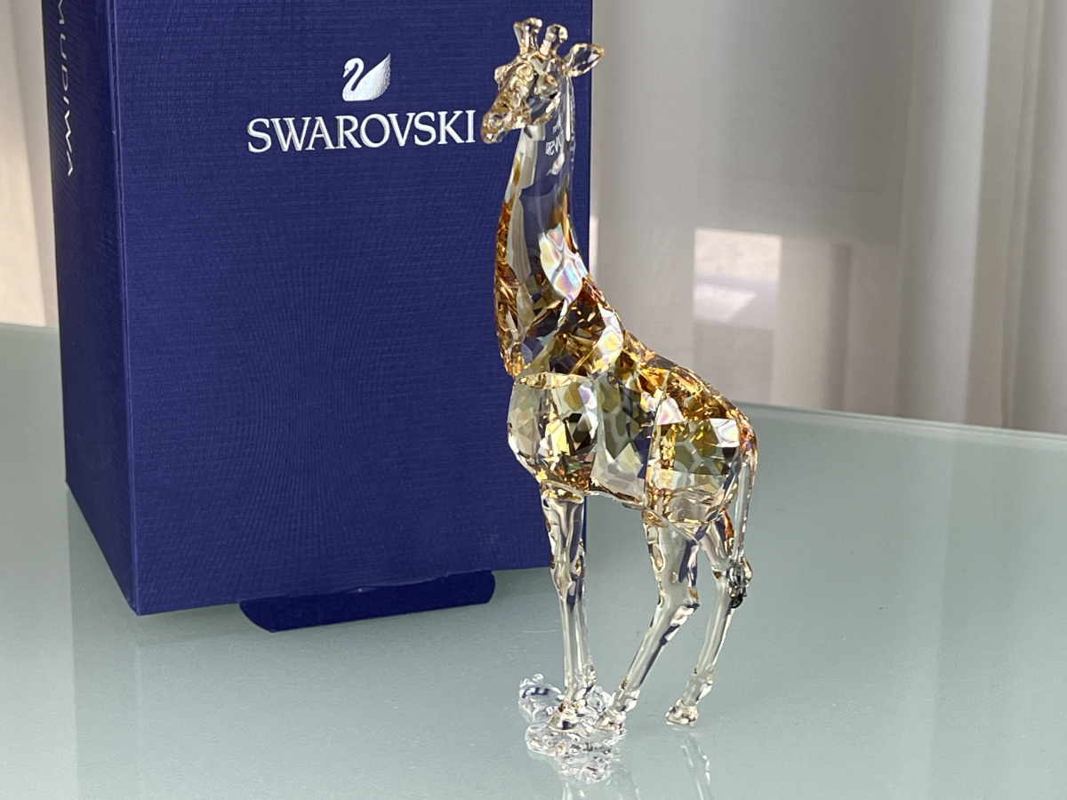 置物 Swarovski Giraffe Crystal Figurine 31115583-EBB2-4D49-9BC7-