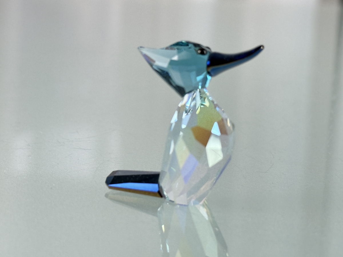 SWAROVSKI スワロフスキー クリスタル フィギュア インコ 鳥