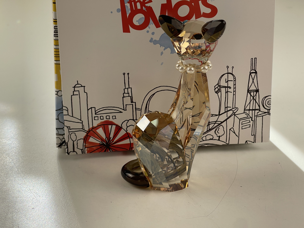Swarovski Figurine 988017 Lovelots Cat Diane 12cm. Excellent