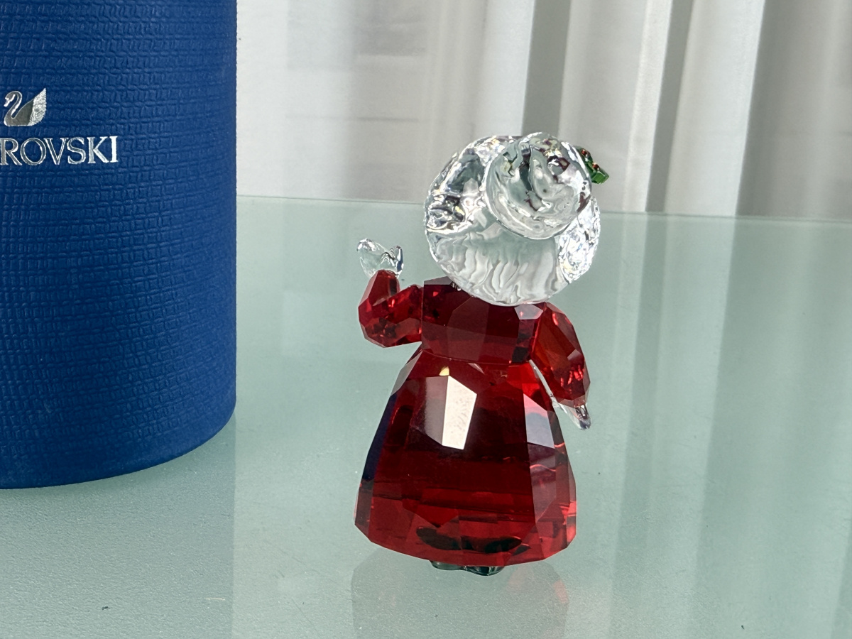 Swarovski Figurine 5464887 Mrs.Claus Santa 2 5/8in Ob