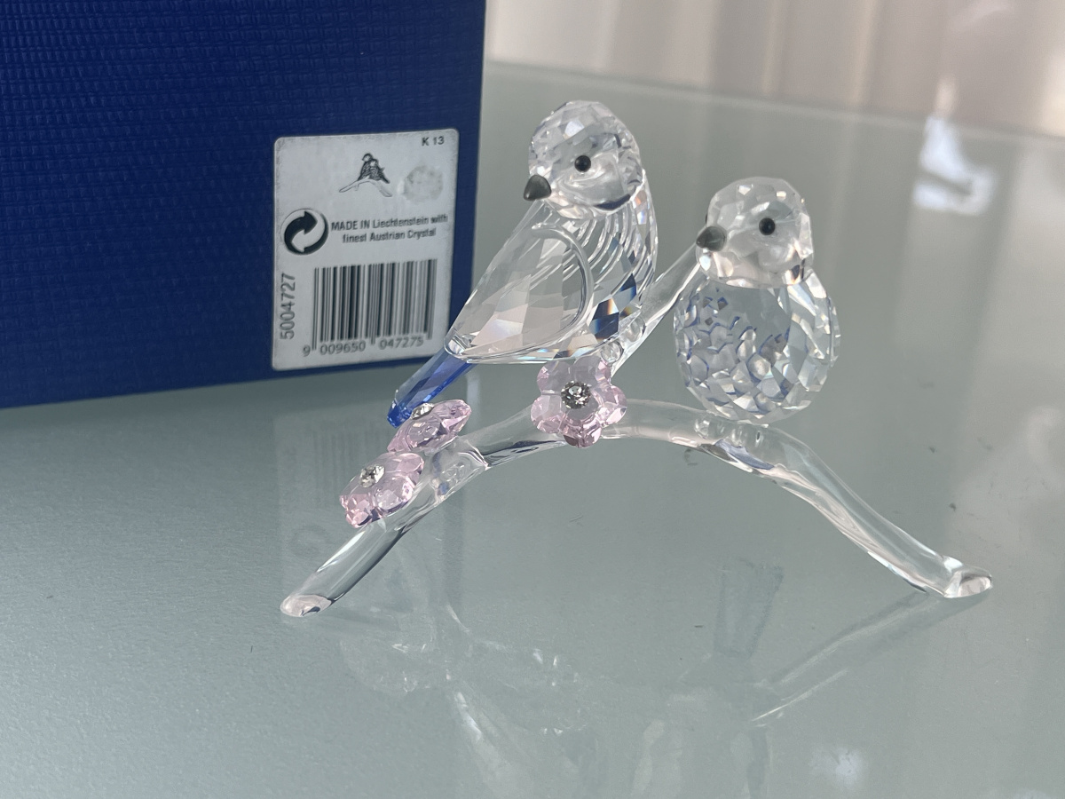 Swarovski Figurine 5004727 Blue Titmouse 3x4 5/16x2 1/2in Ob Swarovski Figurine 5004727 Blue Titmouse 3x4 5/16x2 1/2in Ob