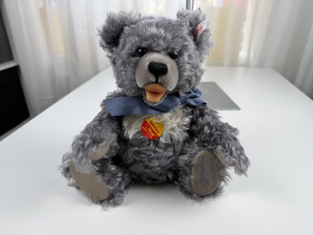 Steiff Animal 655579 Sandey Teddy Bear 30cm. Excellent Condition