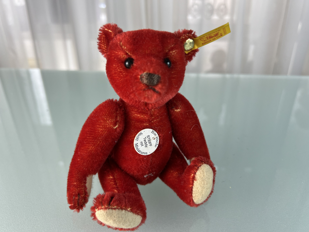 完品 シュタイフ Steiff Original Teddybear Steiff Original Teddy Bear 1980's Original Steiff Bear