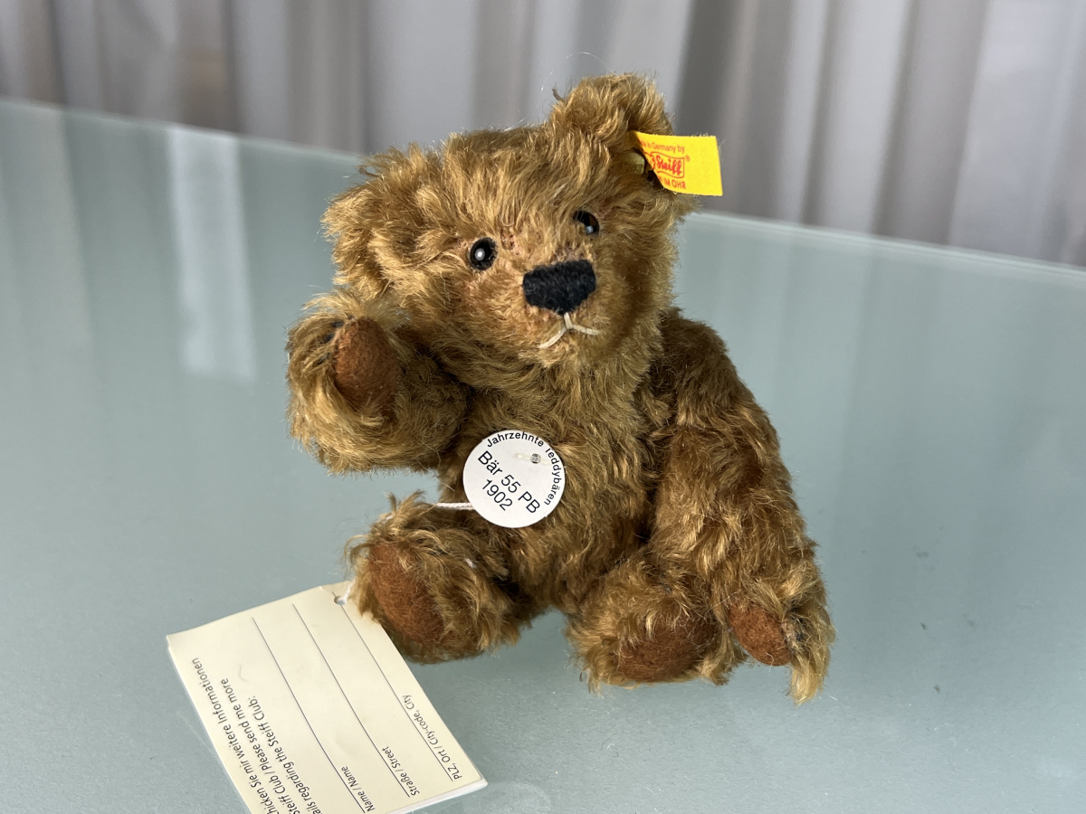 Steiff ベル付きオレンジぬいぐるみ Steiff ベル付きオレンジぬいぐるみ Steiff ベル付きオレンジ