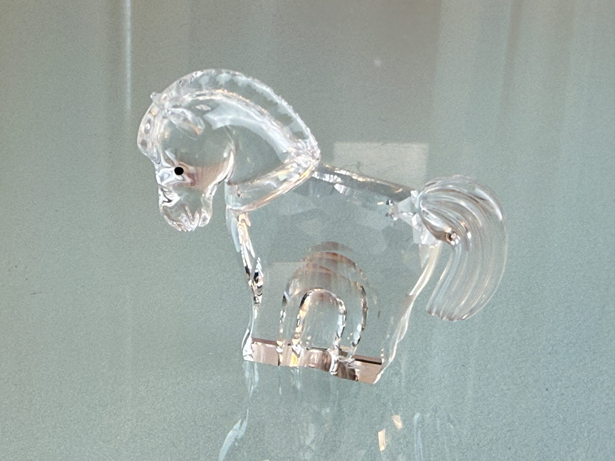 楽天 Swarovski Condition Top 5/8in 1 Horse Zodiak 289908 Figurine 少女漫画