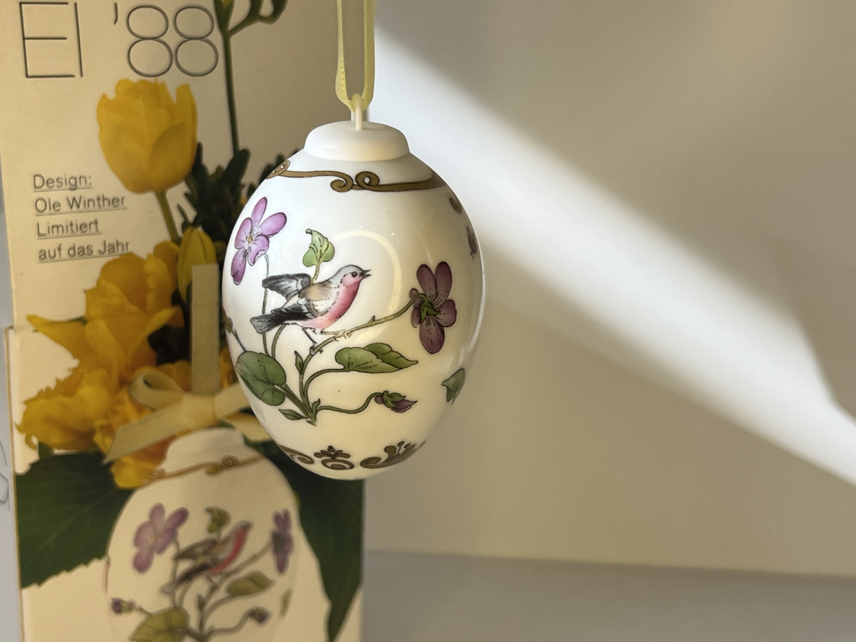 Hutschenreuther Porzellanei 1988 - Jahresei Von Ole Winther