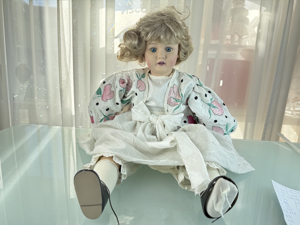 Poupée D'Artiste En Porcelaine – 70 Cm, Poupée De Collection (voir Photos)