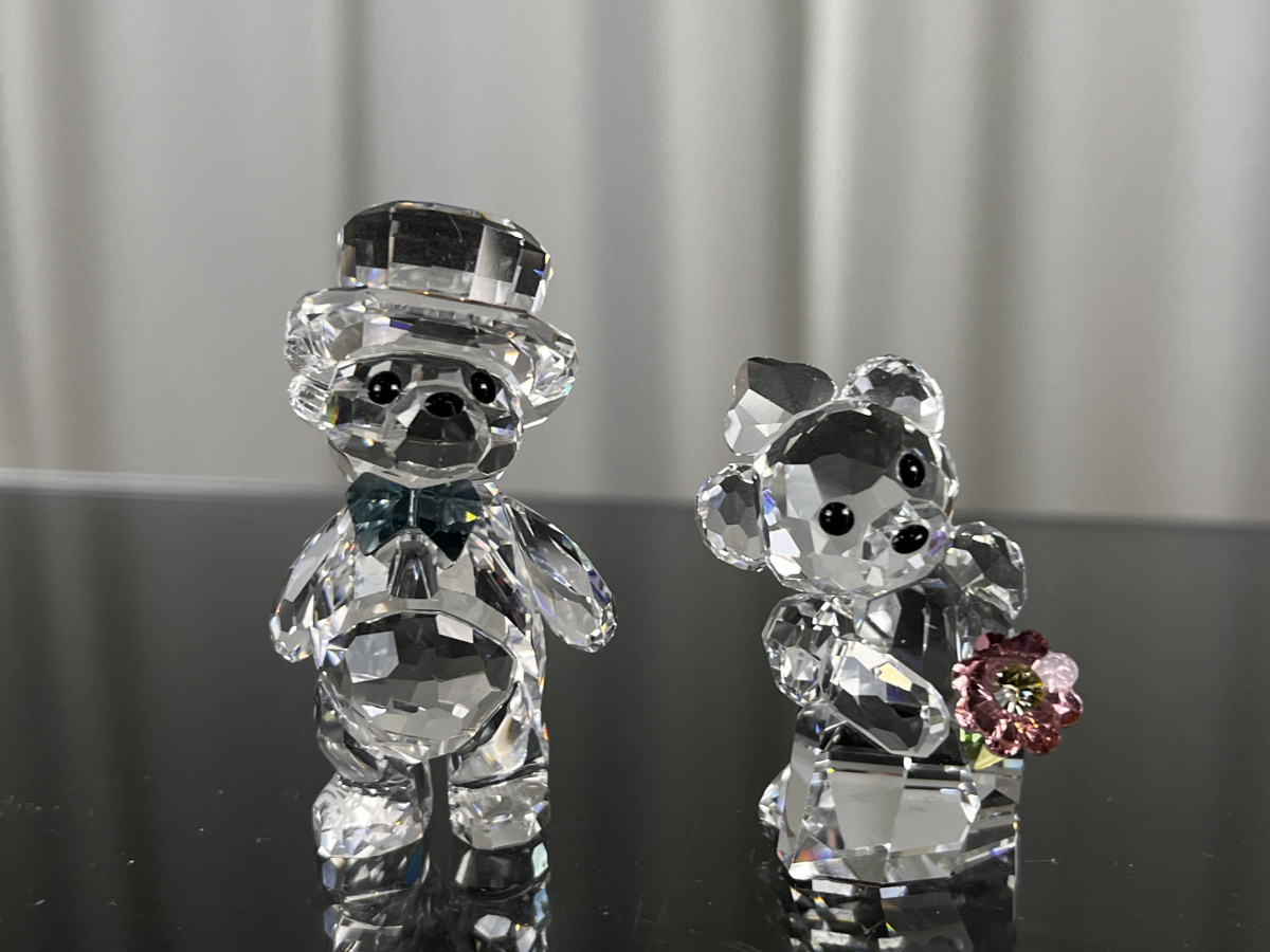 Swarovski Figurine 842936 Kris Bear You & Me Wedding 5cm