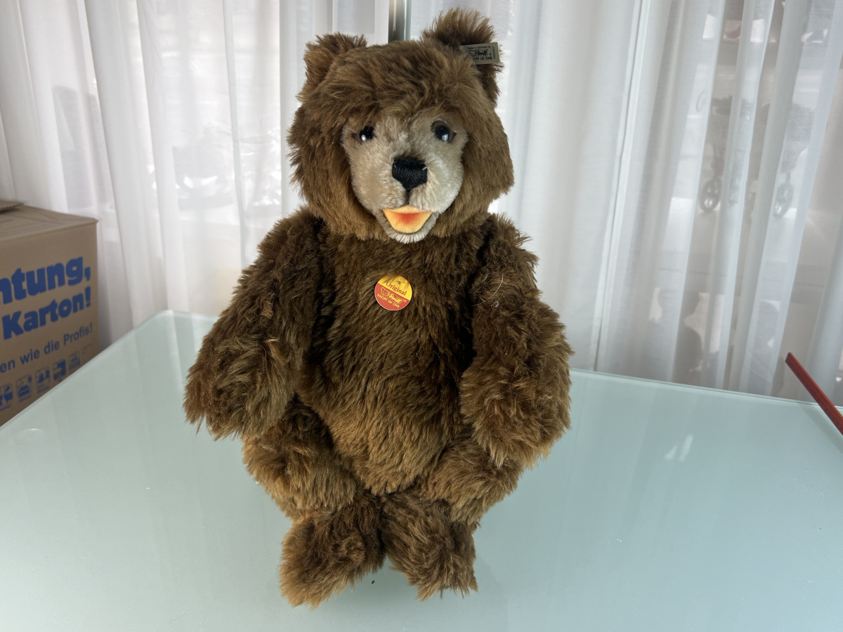 Rare grauer Steiff - Teddy Bear / Original Teddy Bear - Pre
