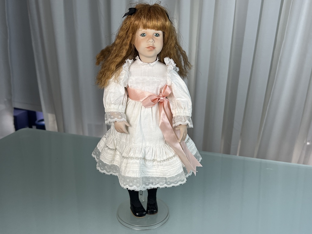 【お試し価格！】 Doll Old Porcelain eBay | Photos See = Condition 5/8in 14 Doll 靴