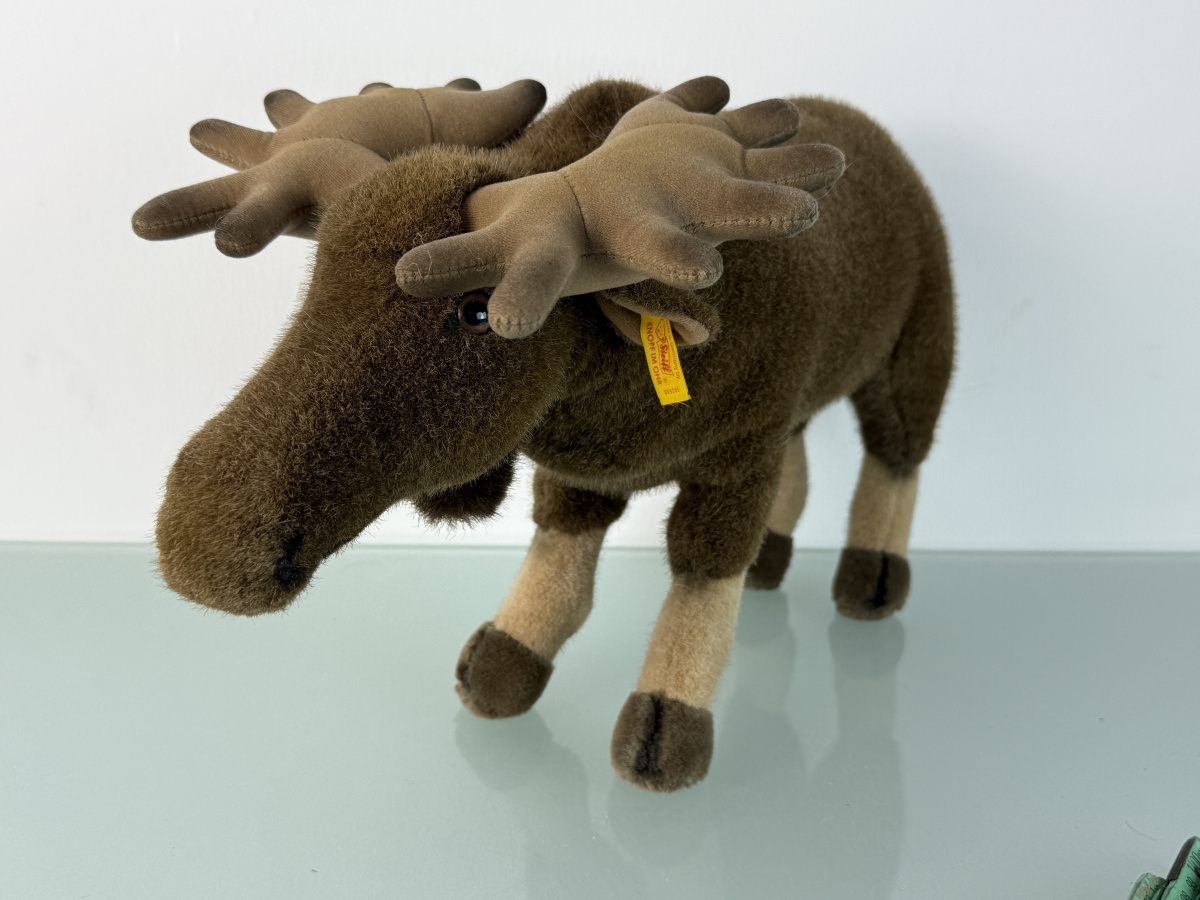 特大サイズ　ANRI Talking to the animals 52cm Nook Little World Series Bear with Star – TOYSEZ