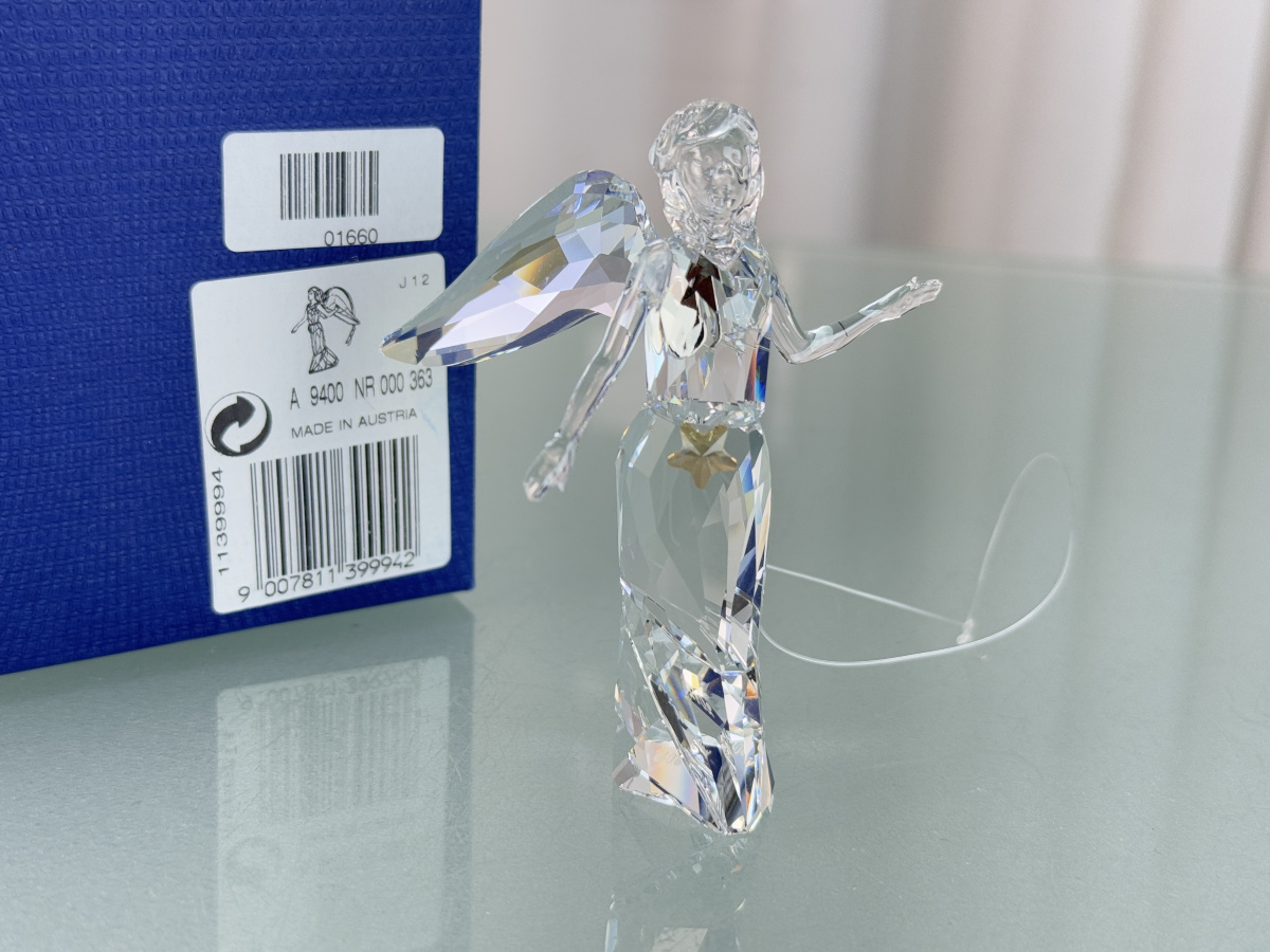 SWAROVSKI スワロフスキー 2012限定Edition Angel MO Swarovski Angel Ornament, Annual Edition 2012 MIB #1139994
