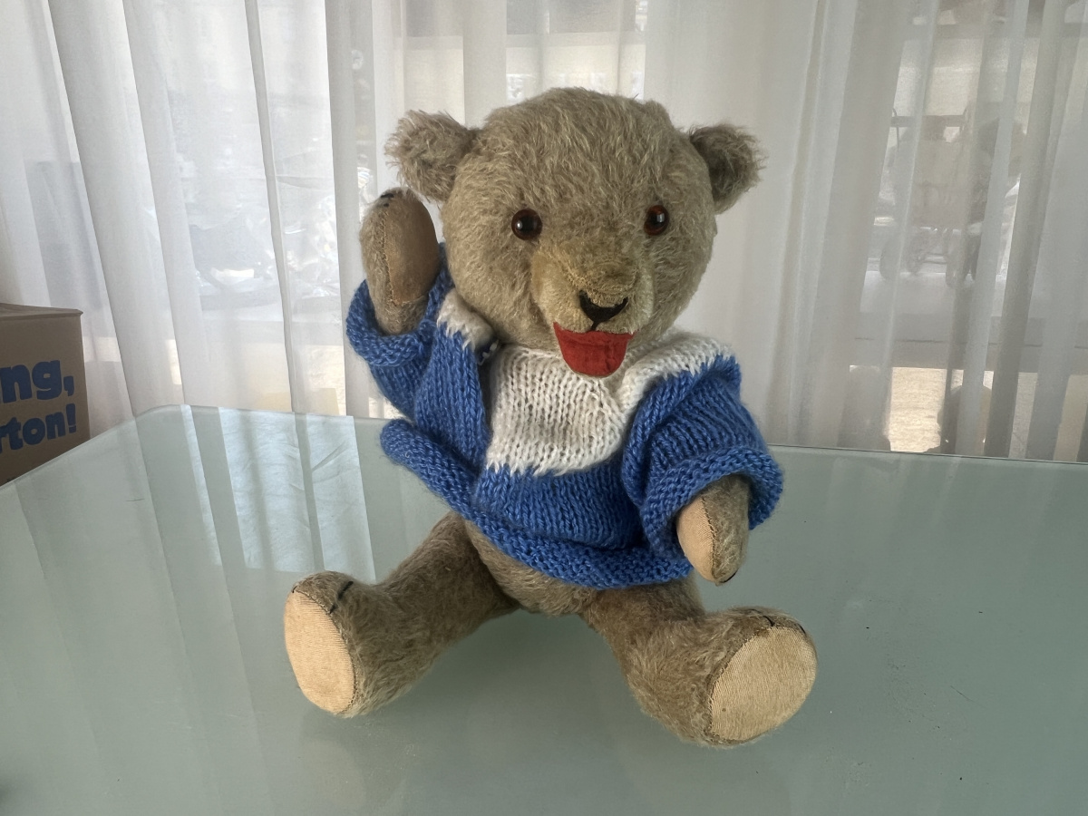 【激安、即決】TEDDYBEAR 1950年　チルターン製　クリスティーズ落札 激安、即決】TEDDYBEAR 1950年チルターン製クリスティーズ落札