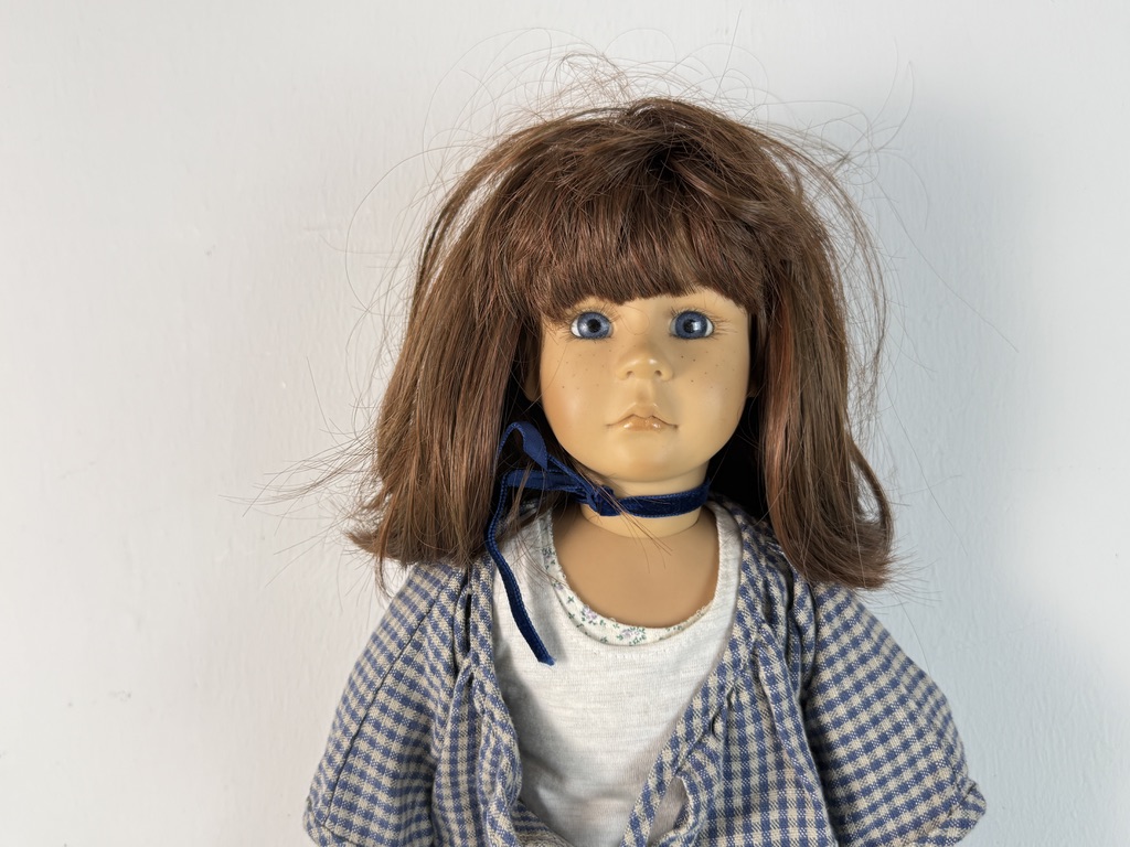 アーティストドール★Bettina Feigenspam Hirsch★証明書付 Artist Doll Bettina Feigenspan Hirsch Vinyl Doll 63 Cm