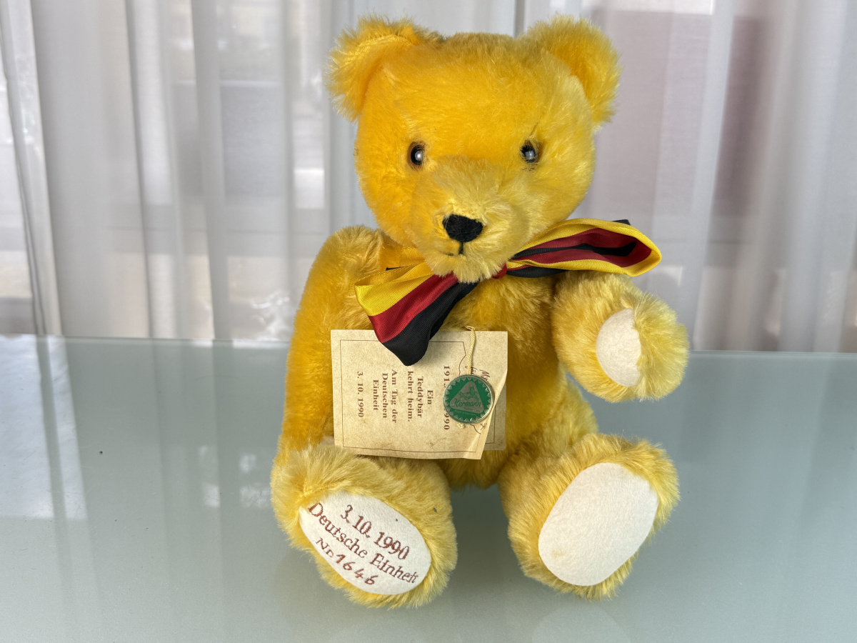 HERMANN TEDDY BEAR 限定品3000体　No.1713 Vintage Hermann Teddy Original Bear with all ID - 22 in