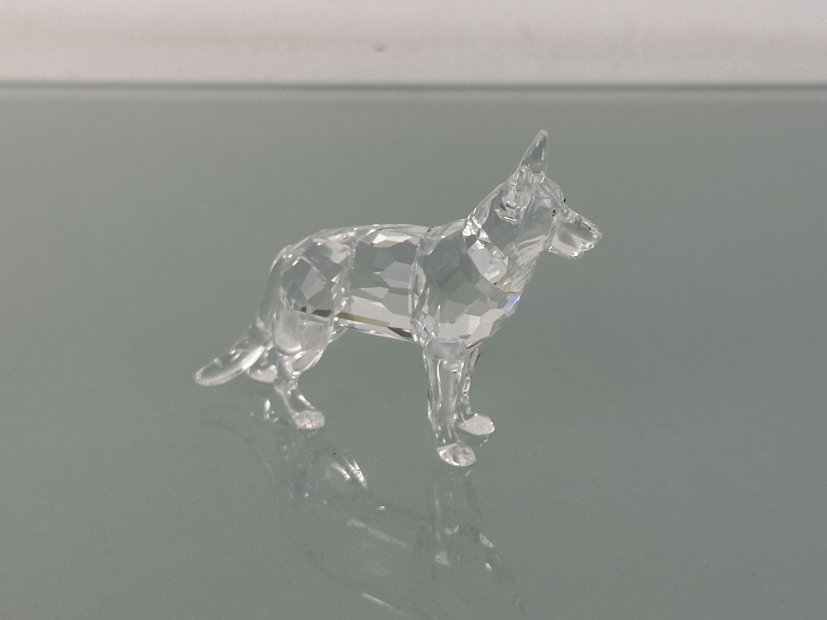 Swarovski Figurine 235484 German Shepherd 8cm. - Excellent