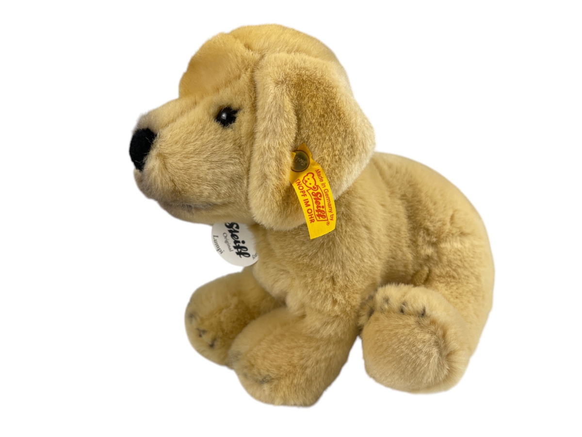 Steiff Animal 079412 Golden Retriever Dog 18cm. Excellent