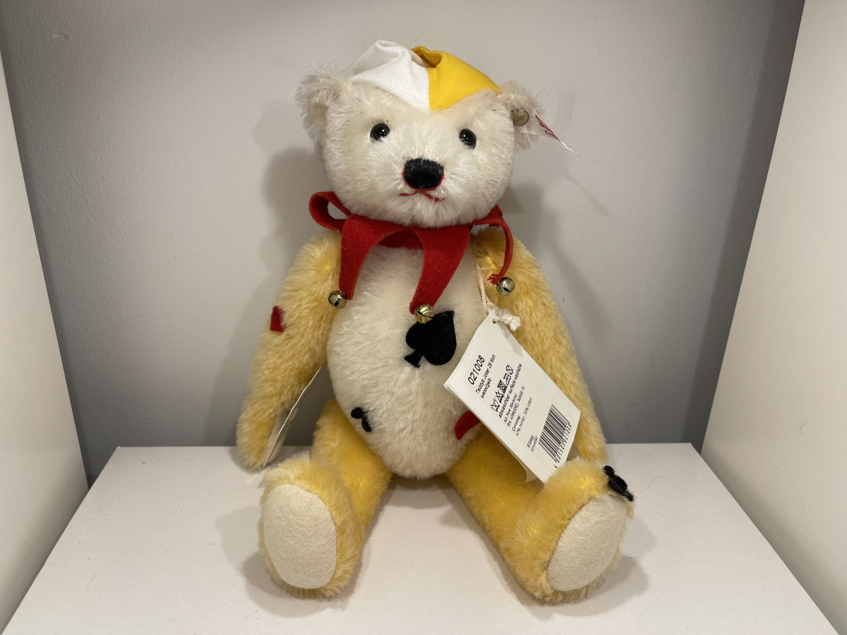Steiff Animal 021008 Teddy Bear Joker 11in Top Condition | eBay