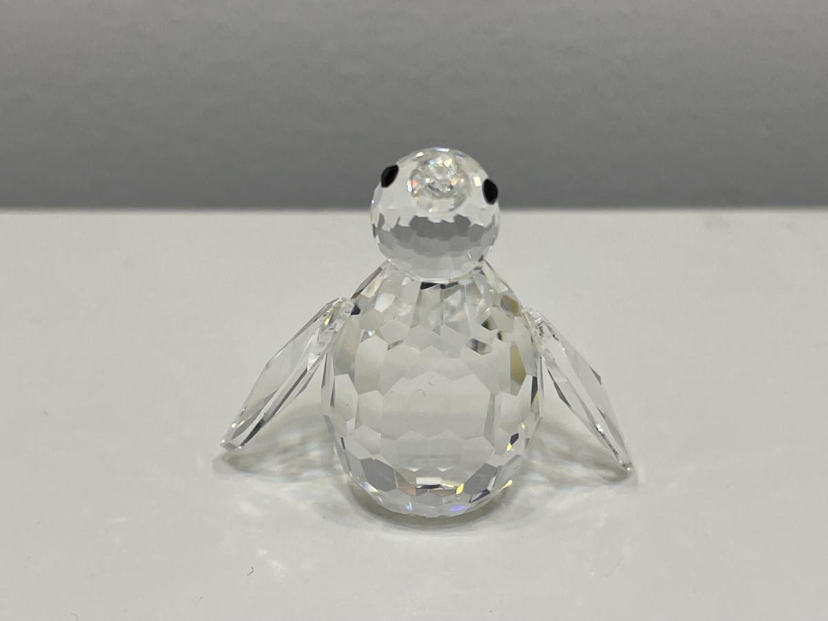 Swarovski クリスタル 豚 フィギュア Swarovski Figurine 010027 Penguin 3.5cm. Excellent Condition