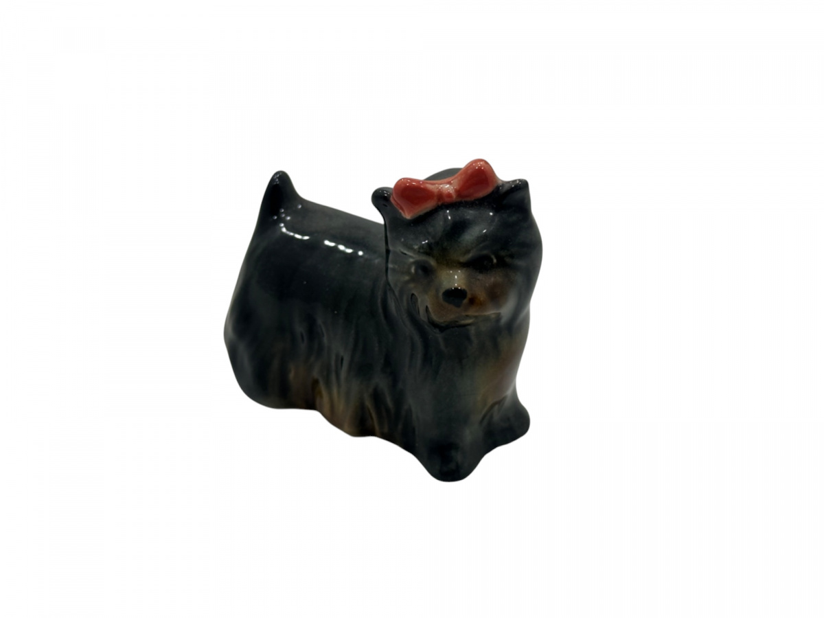 Figurine Goebel Chien Yorkshire Terrier 16 Cm - Vintage Et En Excellent état