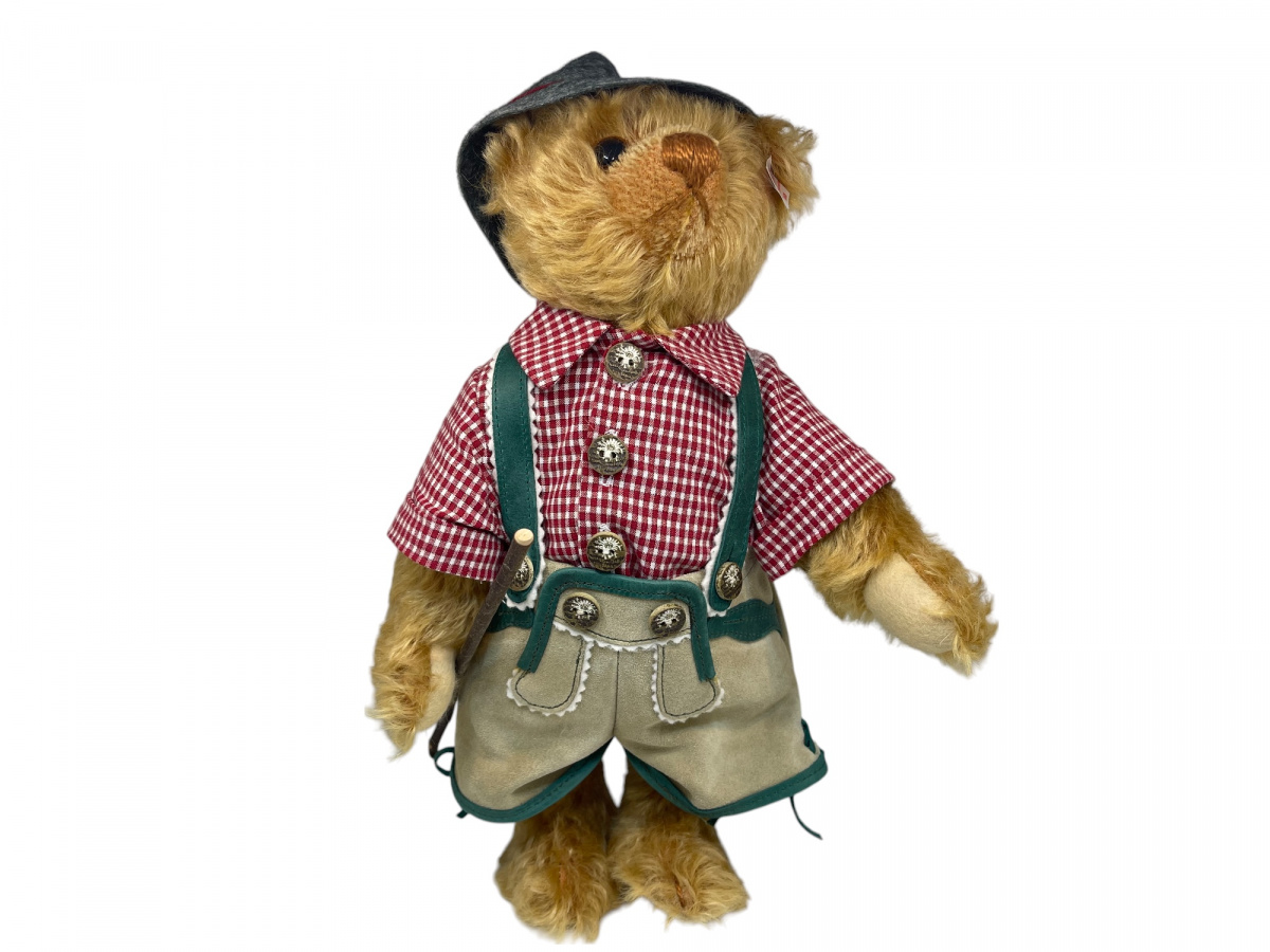 STEIFF ANIMAL CHÈVRE Jeune animal 14 x 15 cm. Excellent état EUR 29,16