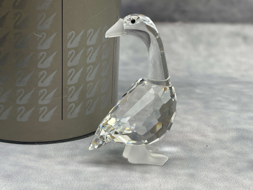 Swarovski Figurine 174960 Gans Mother's 2 5/8in with and